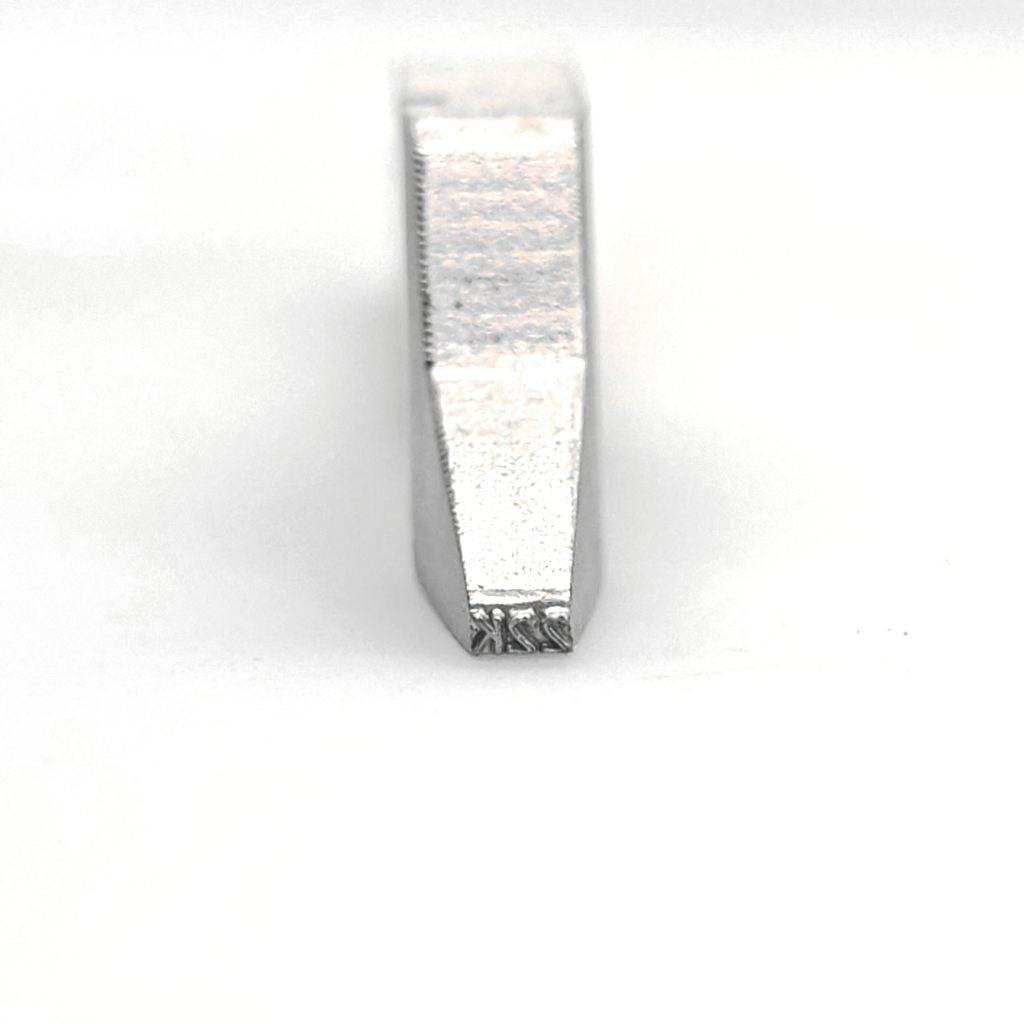 Bent Stamp Specialized for Ring Inside Stamping “22K” -Metal Design Stamp - Memk-9011