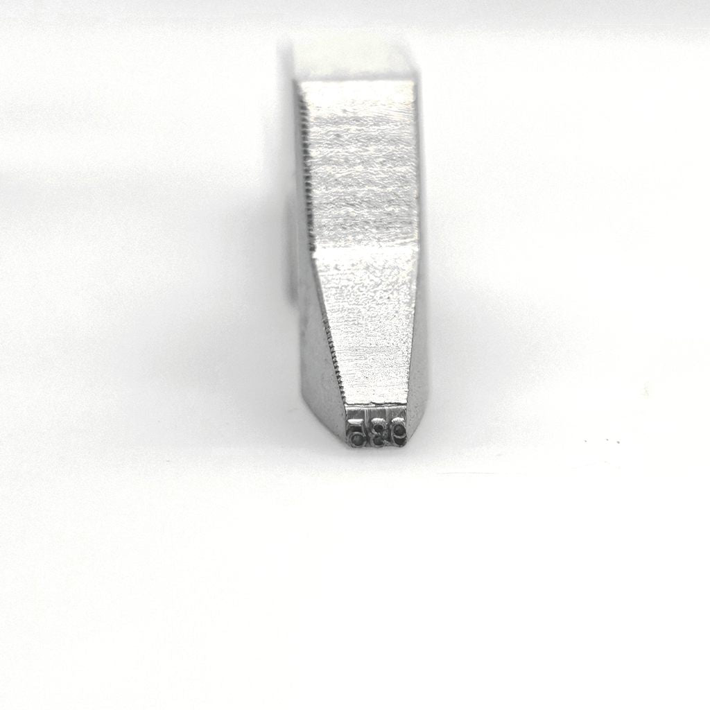 Bent Stamp Specialized for Ring Inside Stamping “935” -Metal Design Stamp - Memk-9022