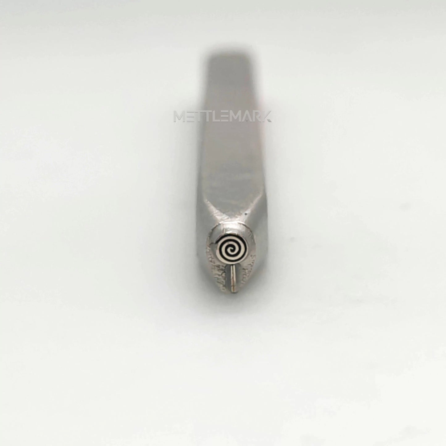 Custom Metal Design Stamp Birthday Spiral Lollipop - Memk-0857