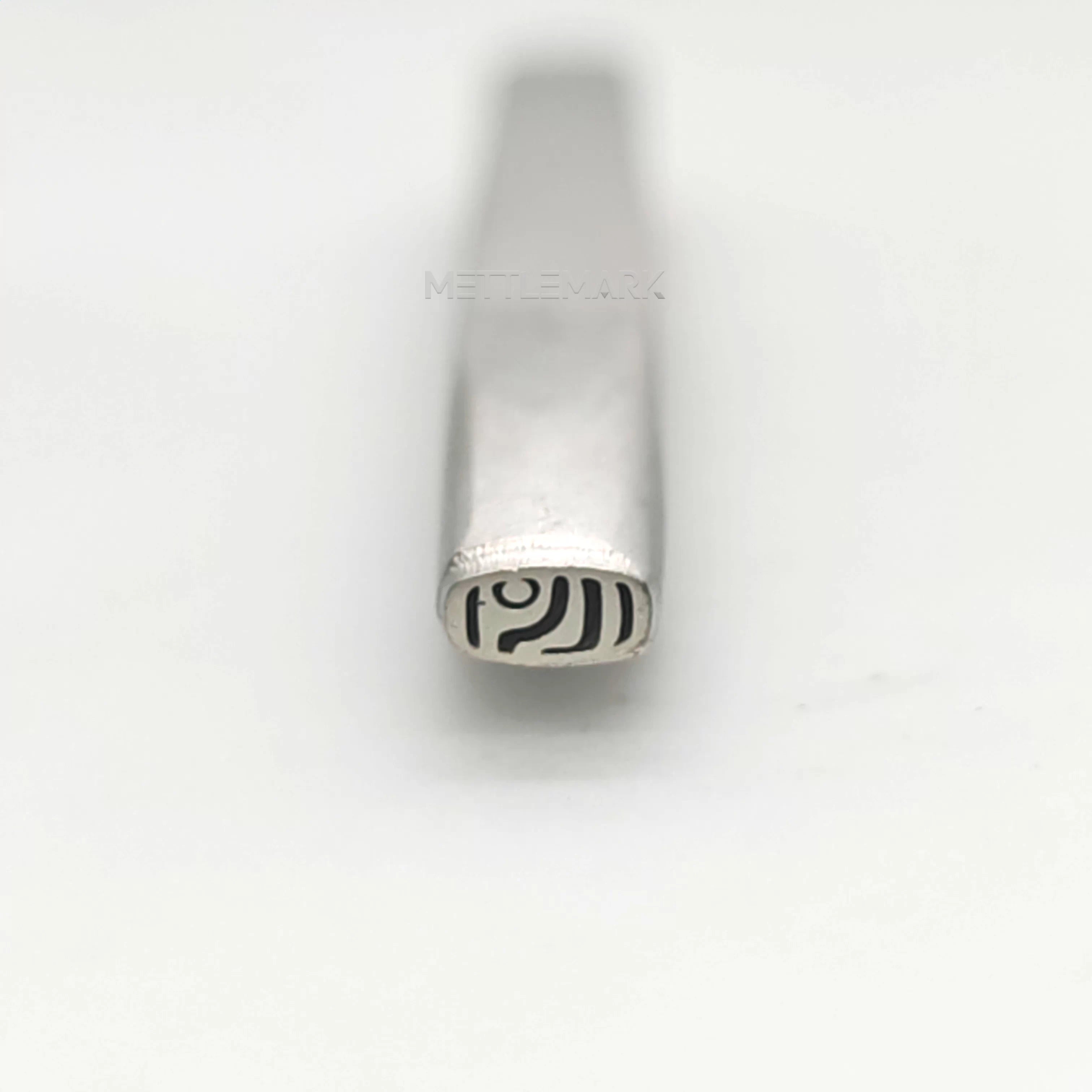 Metal stamping tool with BordersTibetDziBeads