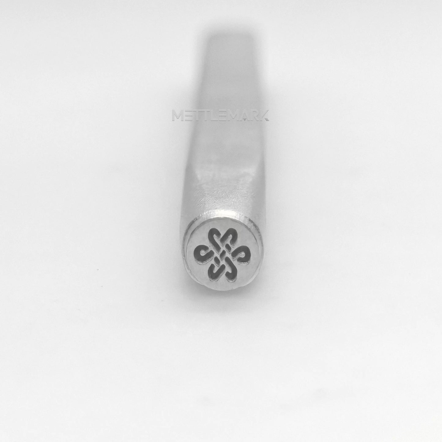 Custom Metal Design Stamp Auspicious Knot - Memk-0272
