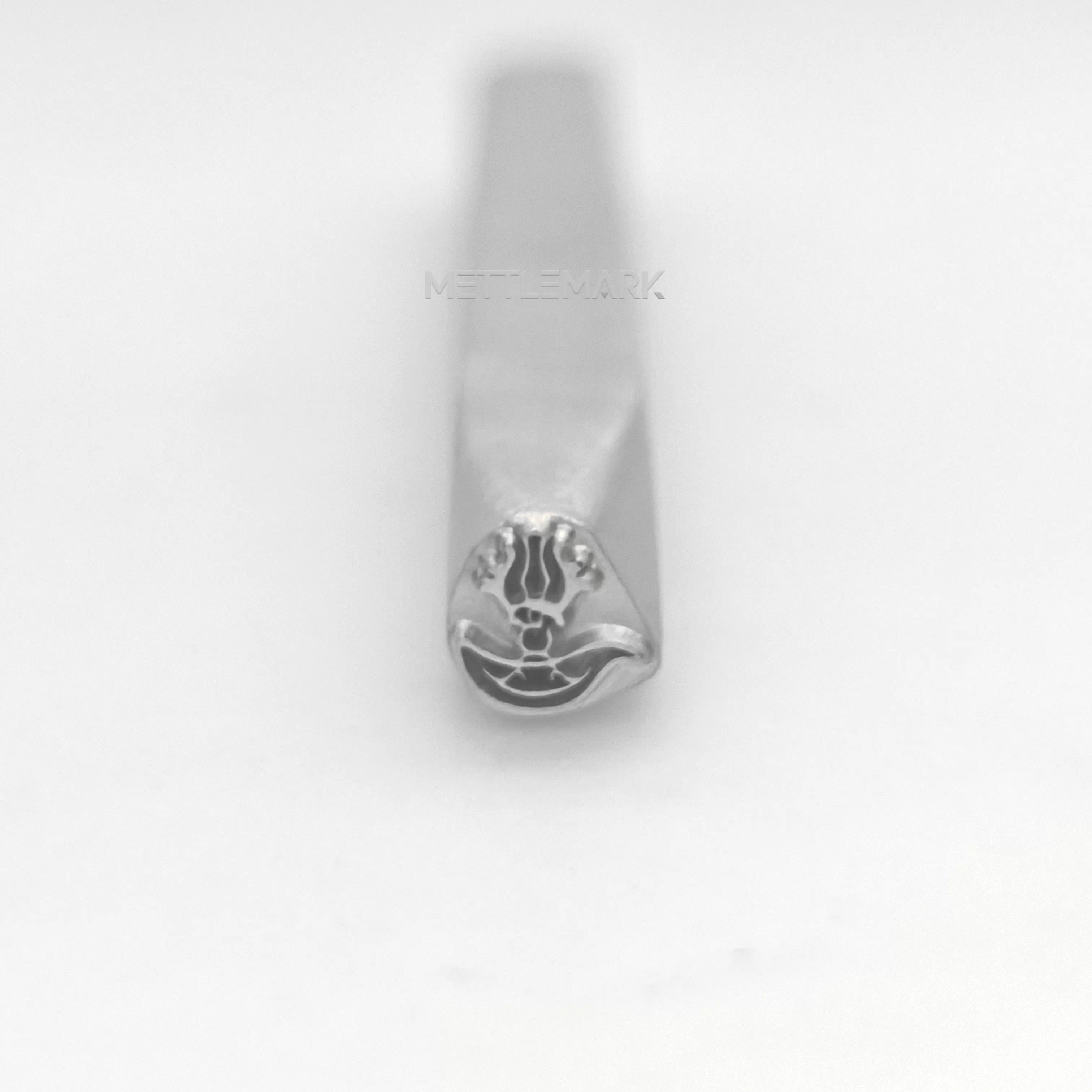 Metal stamp with Buddhism BuddhaLamp