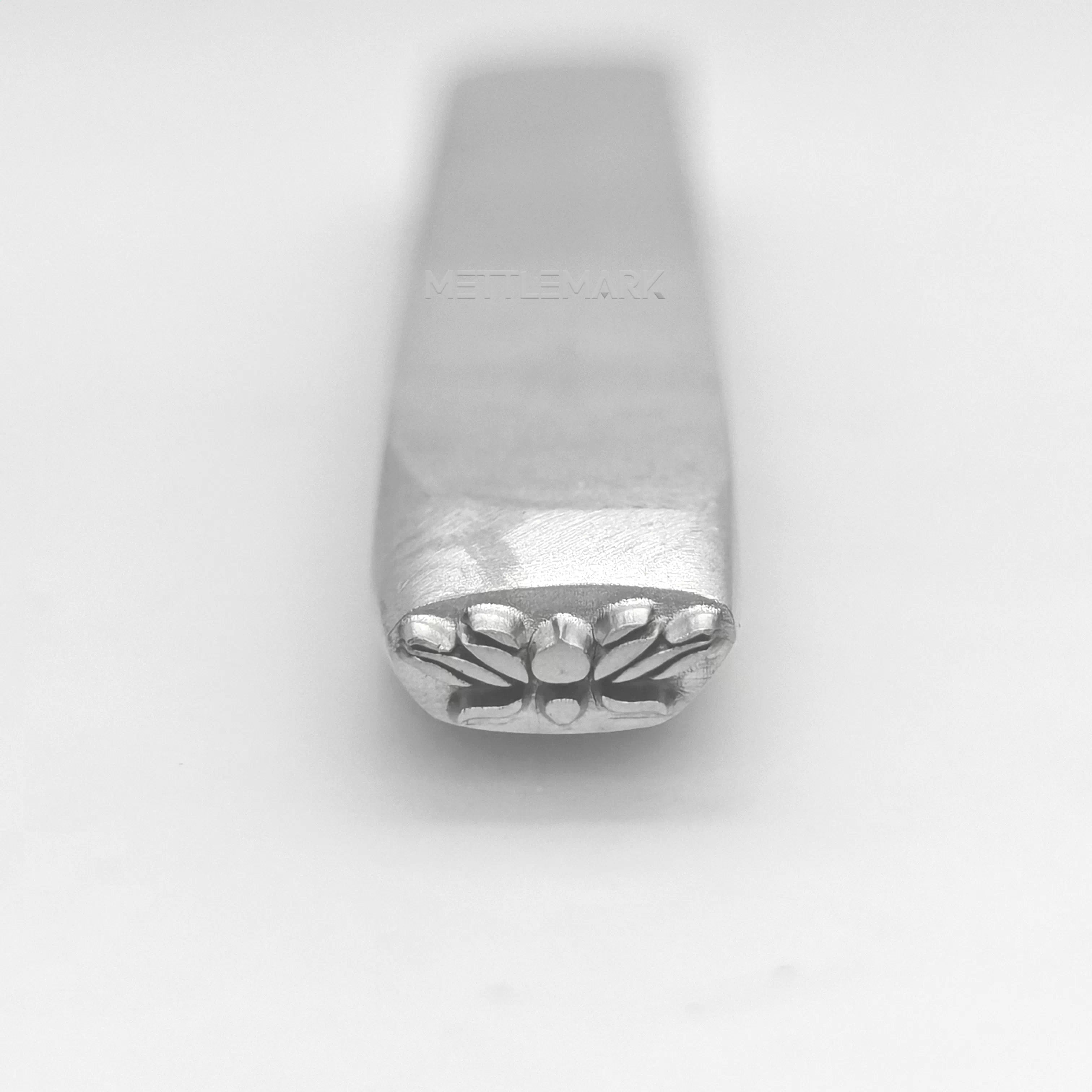 Metal stamp with Lotus flower
