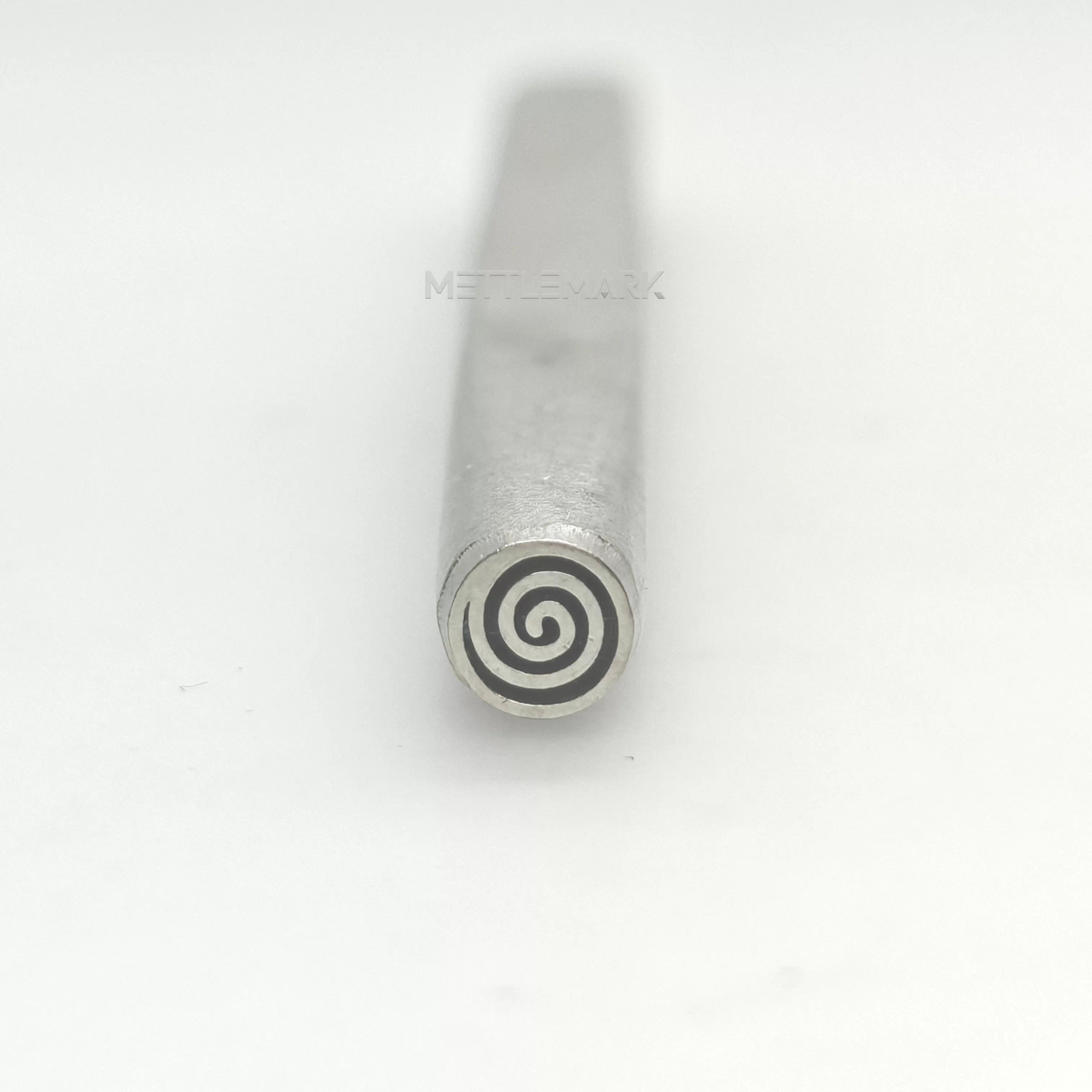 Metal stamp with Metal stamp with Buddhism Swirl Pattern