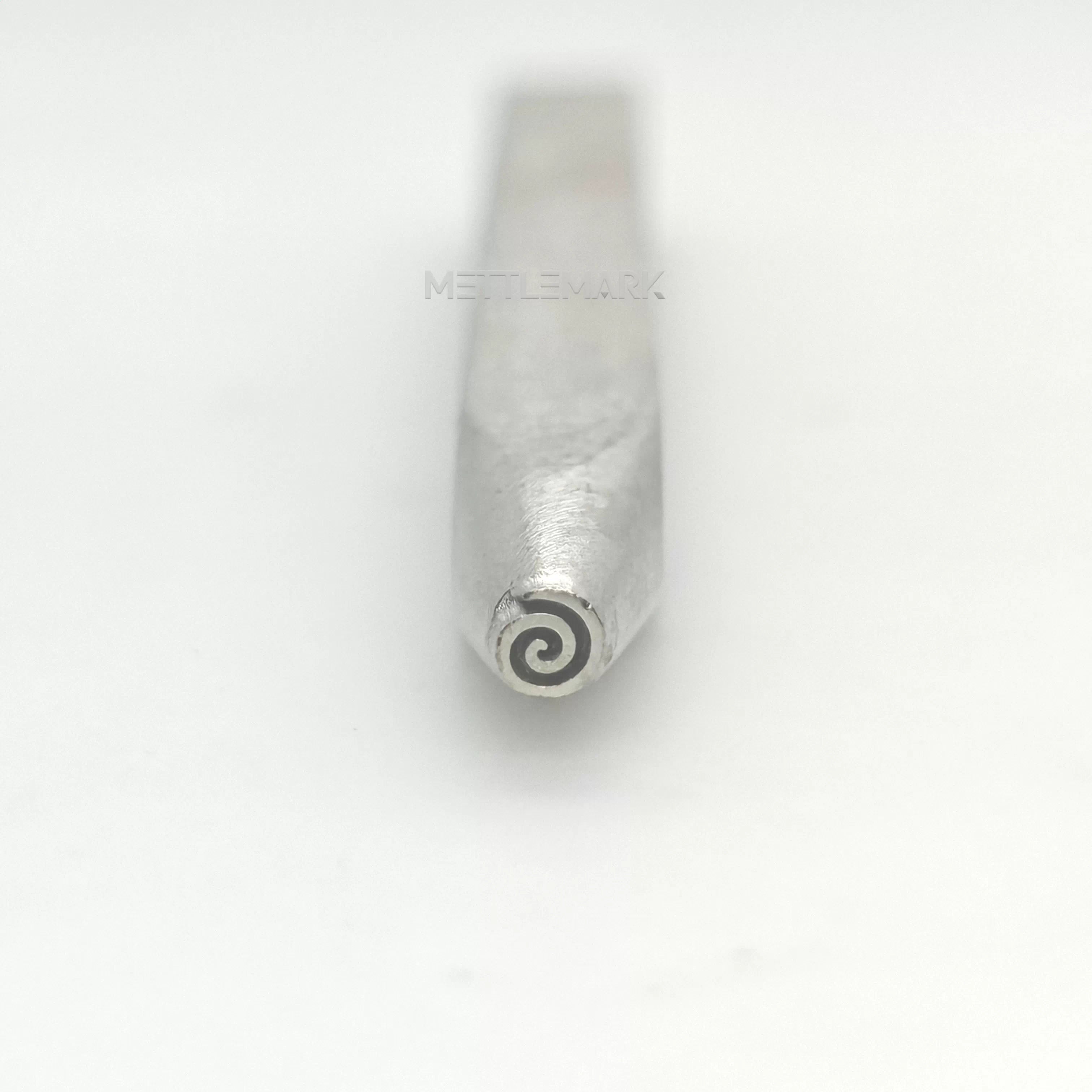 Metal stamp with Metal stamp with Buddhism Swirl Pattern