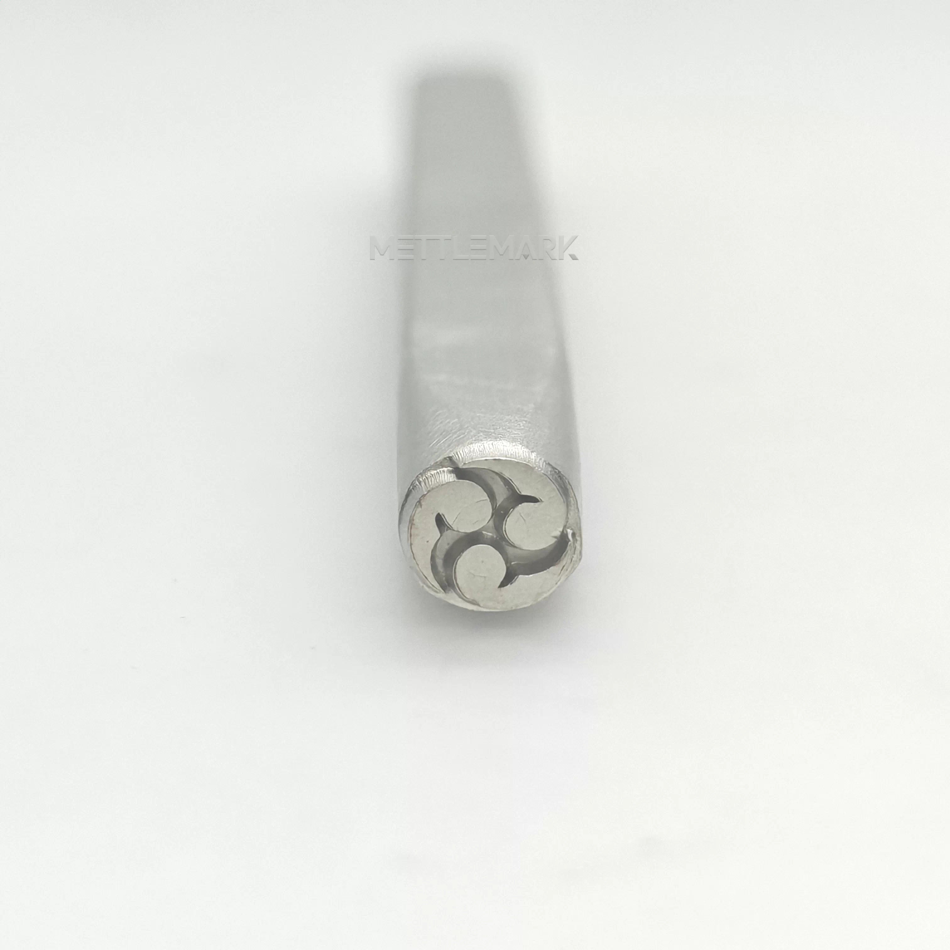 Metal stamp with Metal stamp with Buddhism Swirl Pattern
