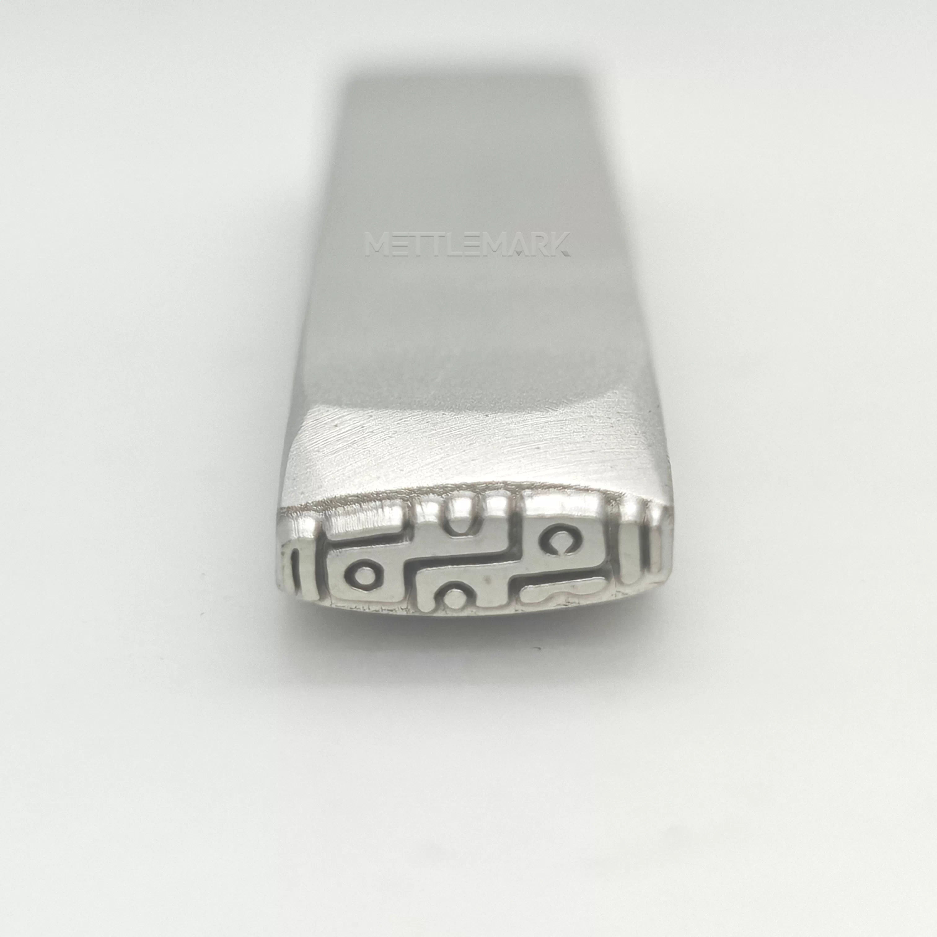 Metal stamping tool with sign