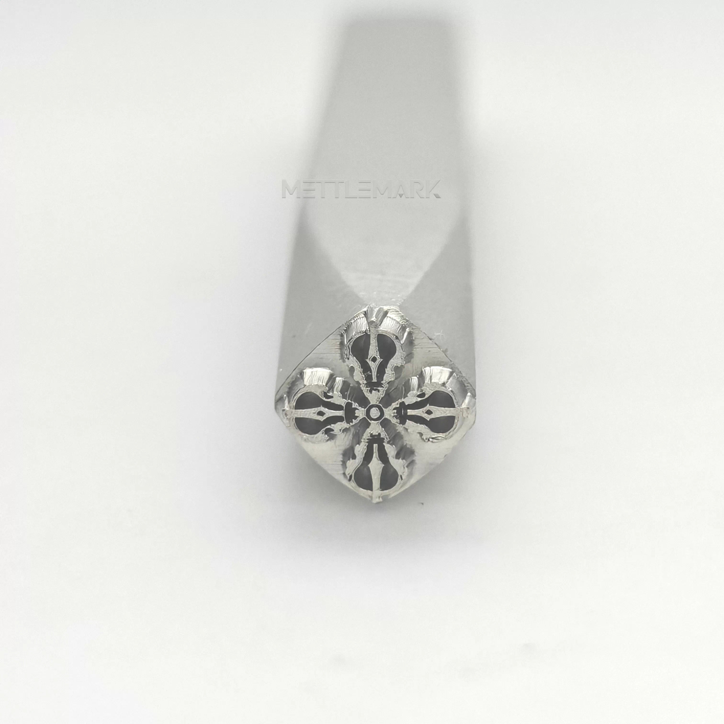 Metal stamping tool with Buddhism sign