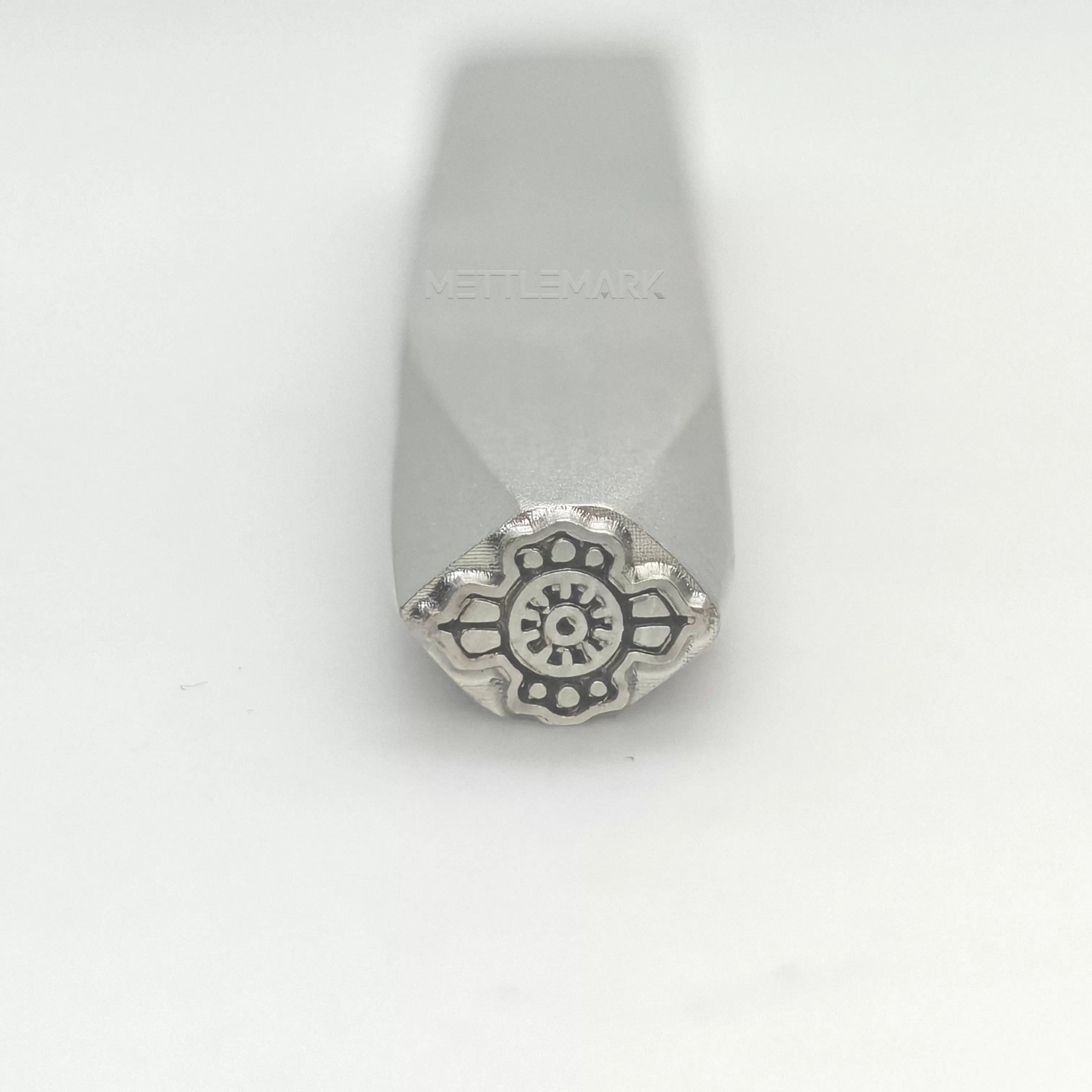 Metal stamping tool with Buddhism sign