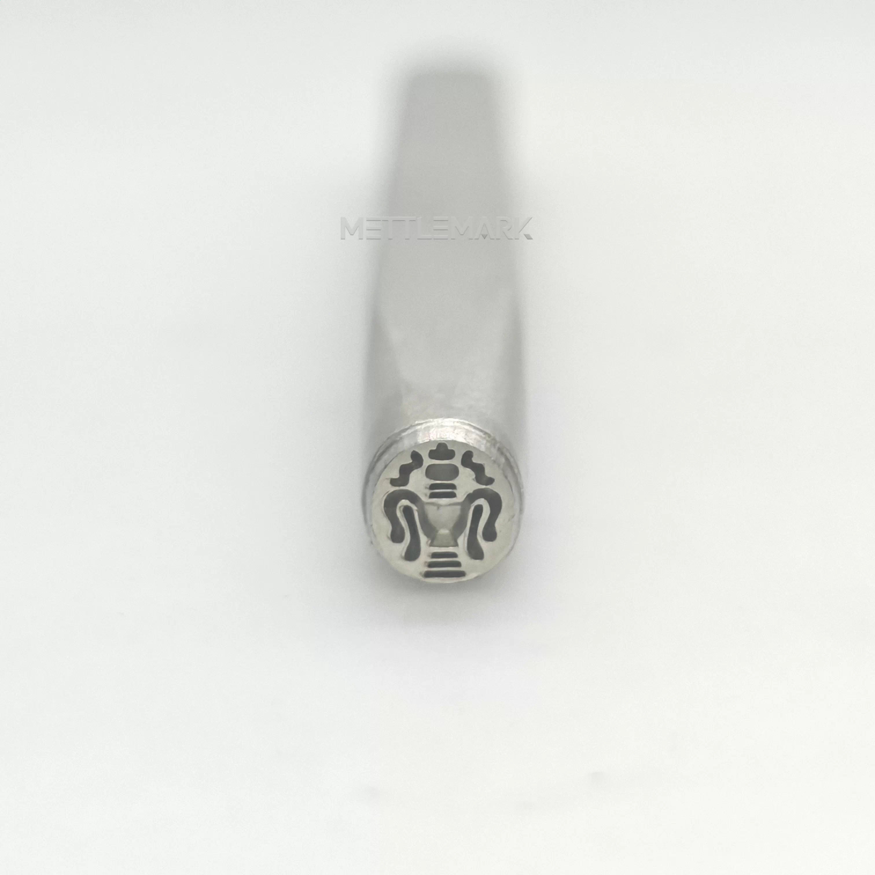Metal stamp with Buddhism Victory Banner Tibetan Buddhism