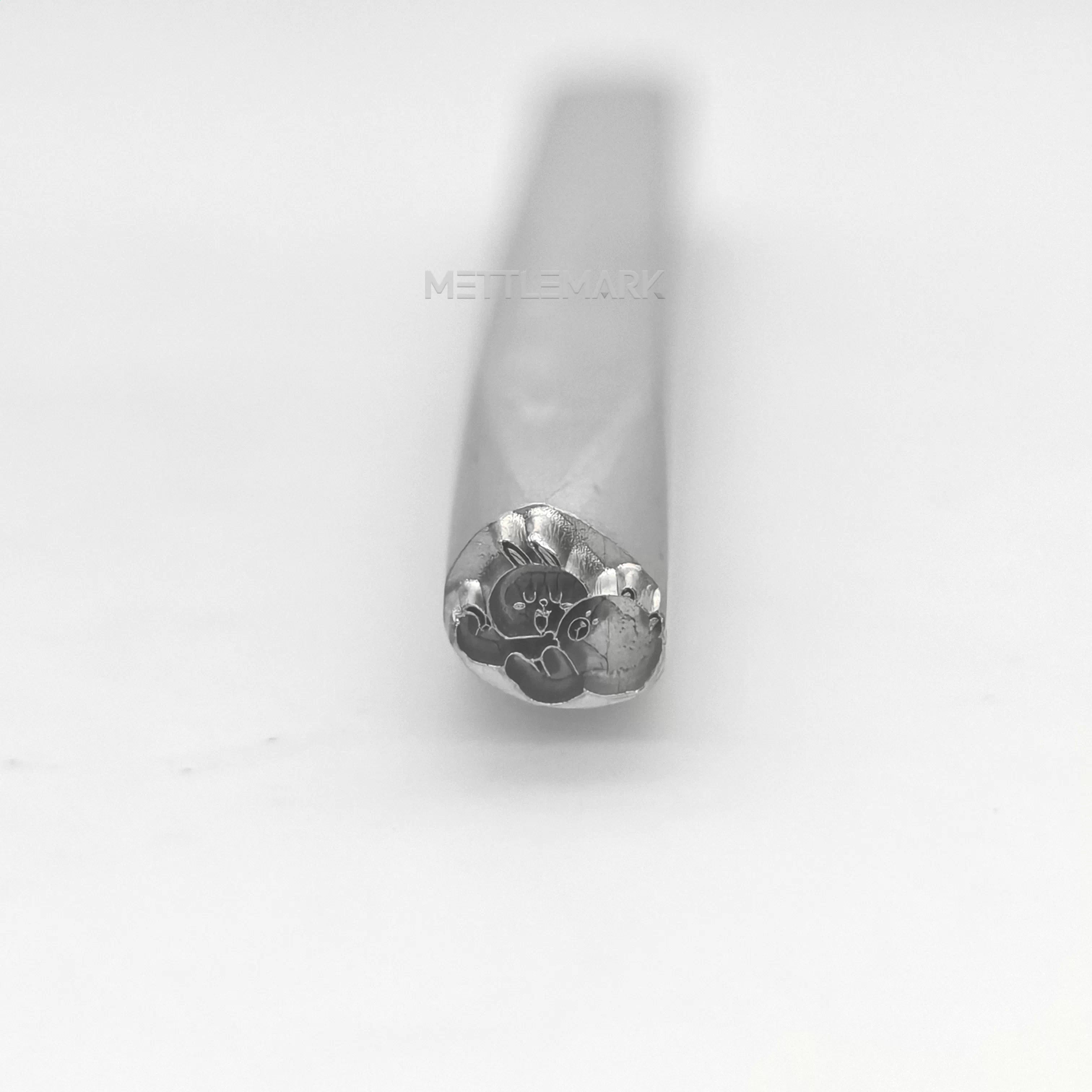 Metal stamping tool with Cartoon BunnyBrother