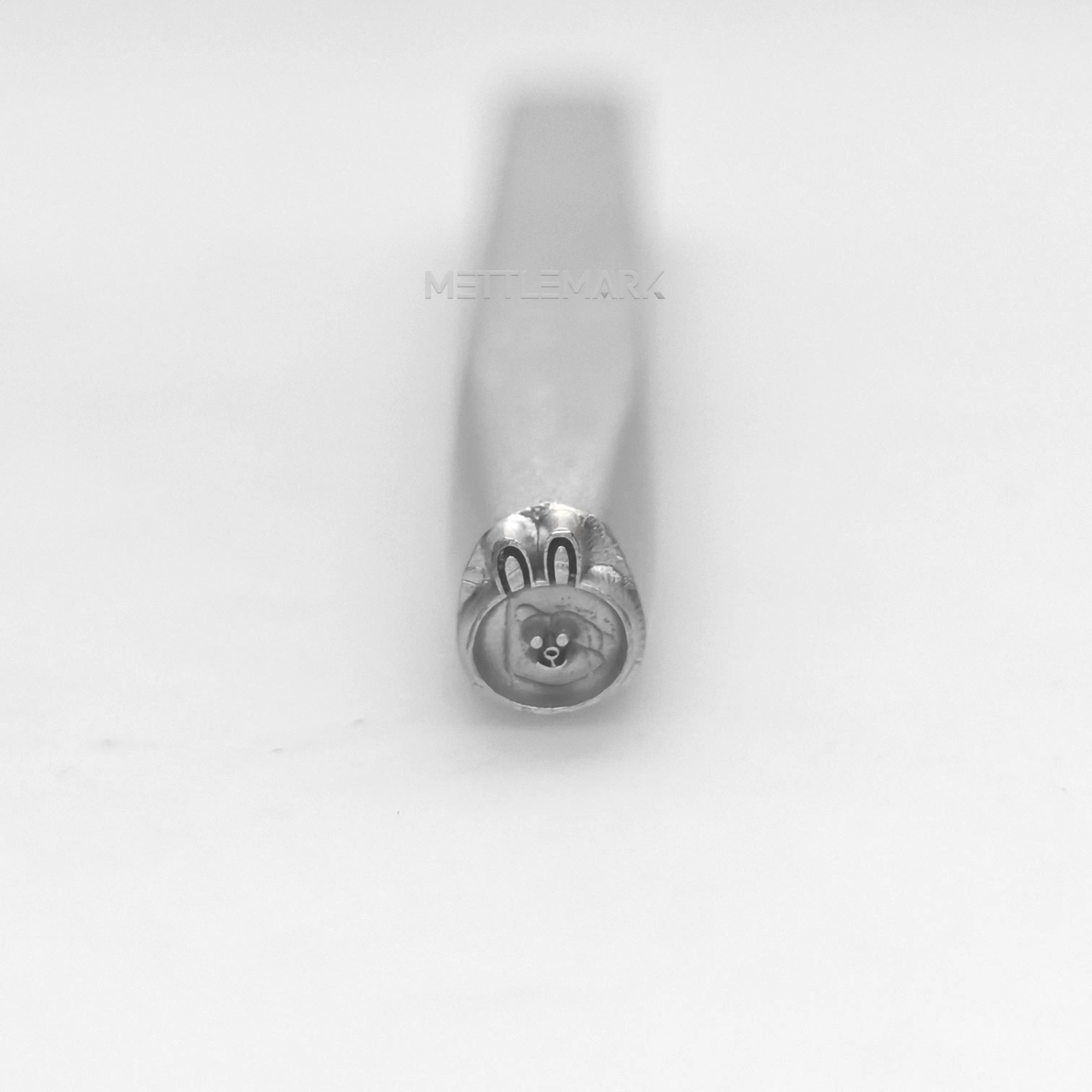 Metal stamping tool with Cartoon SmilingRabbit