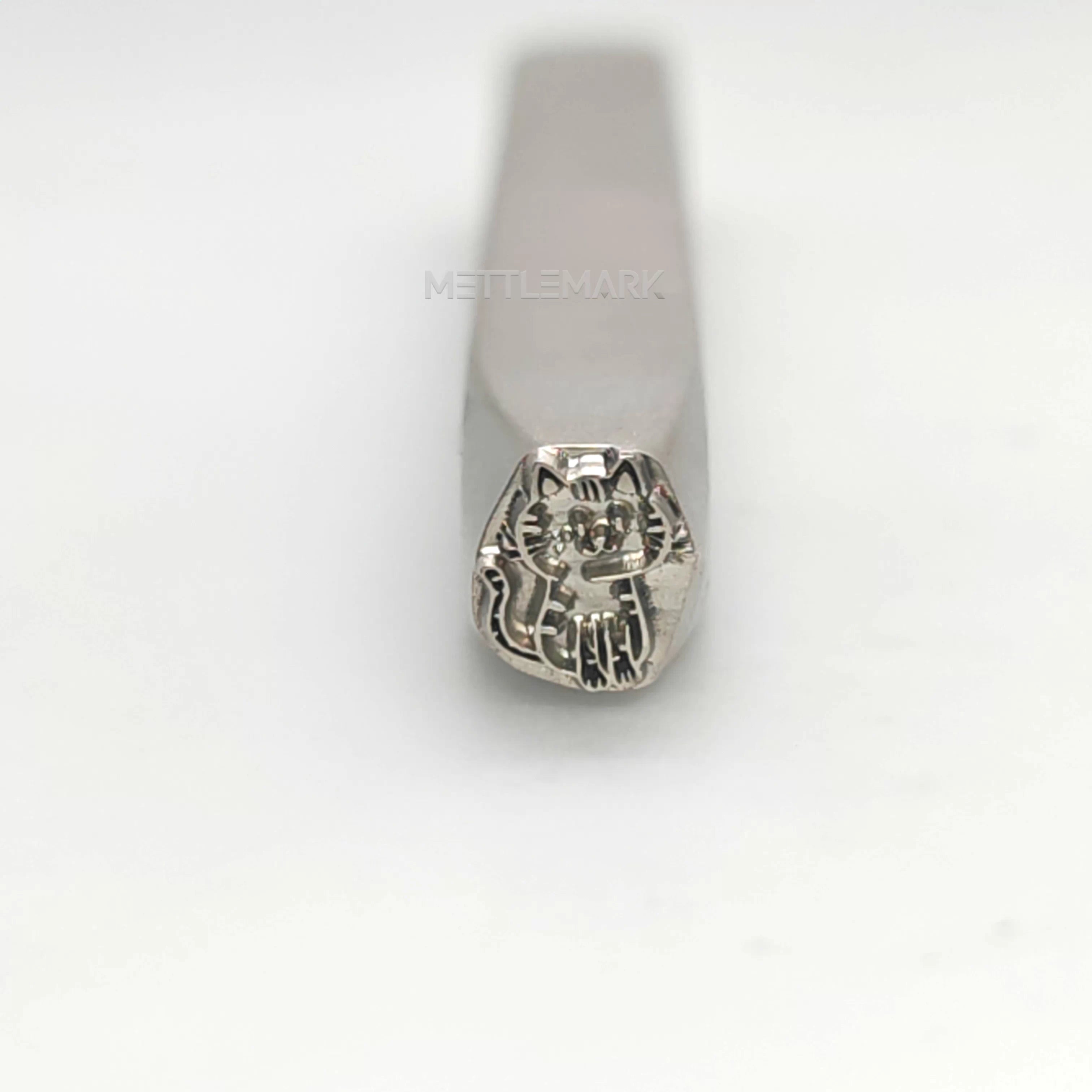 Metal stamping tool with CatSittingKitten
