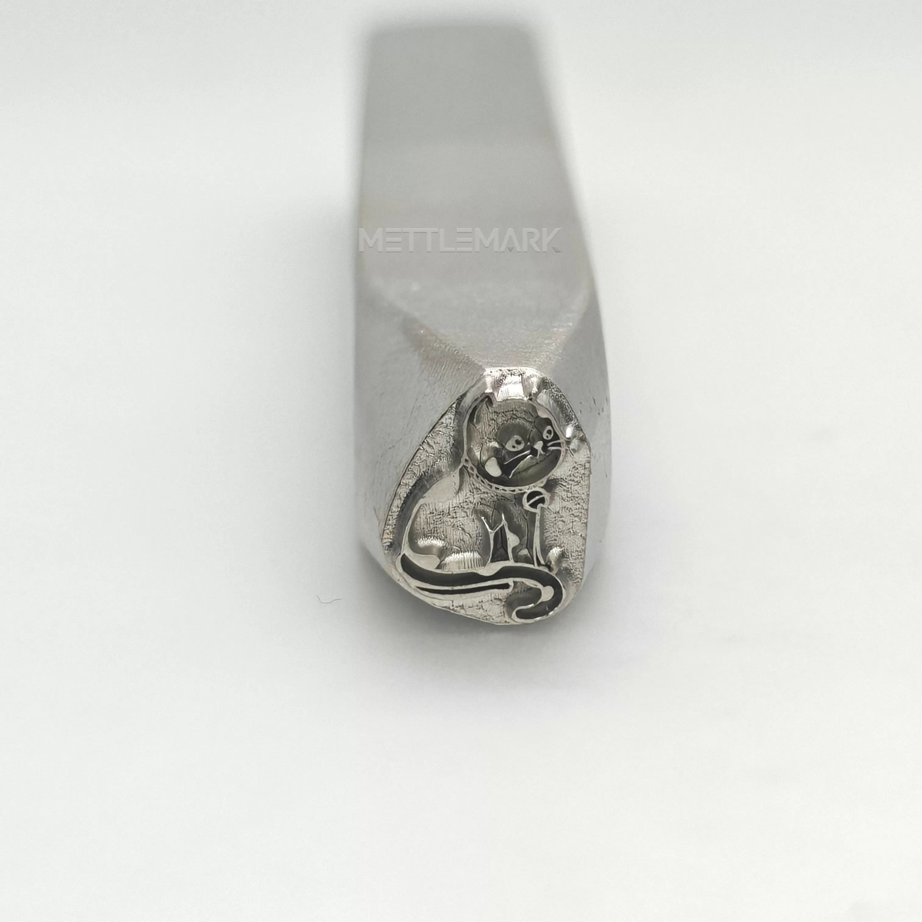Metal stamping tool with CatSittingKitten