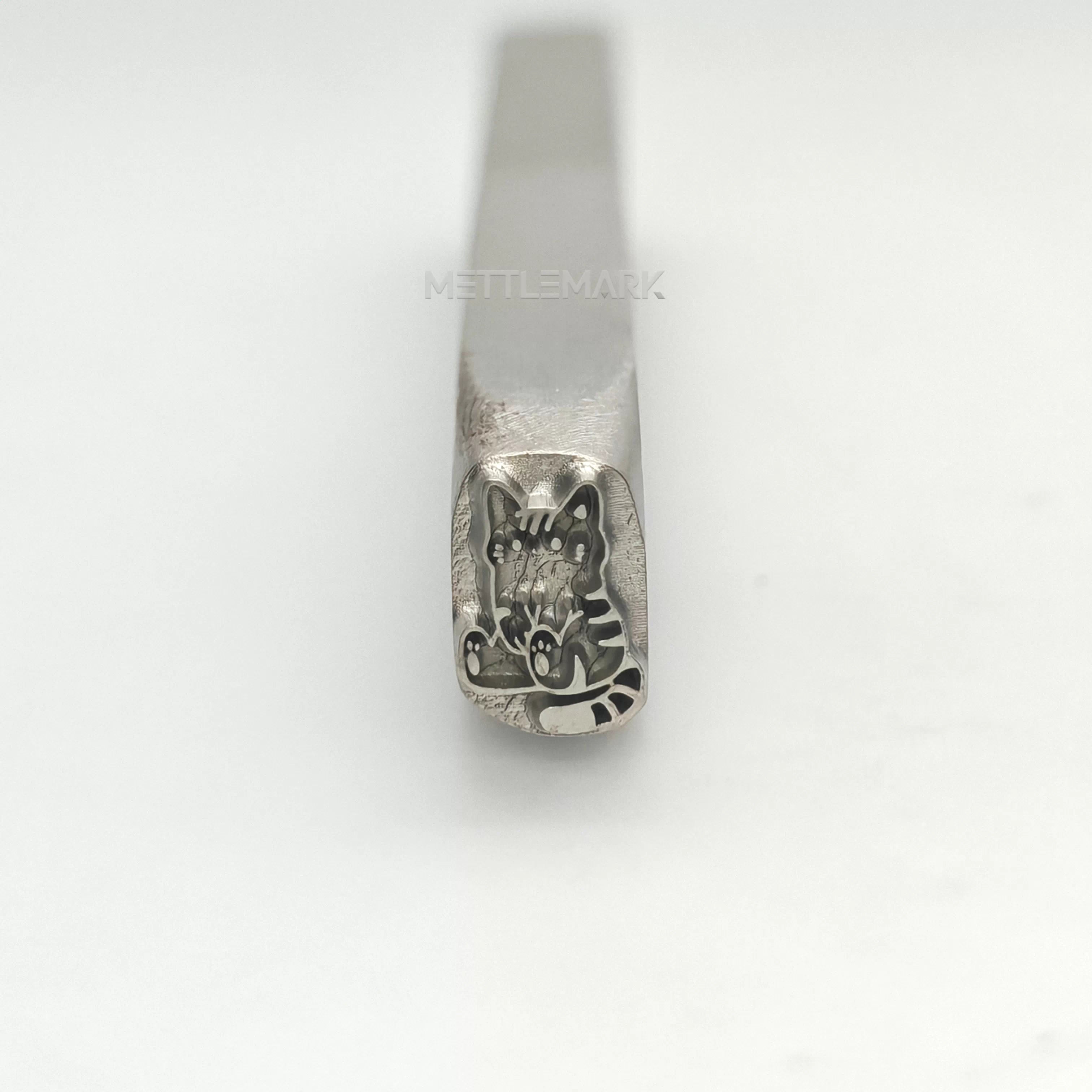 Metal stamping tool with CatSittingKitten