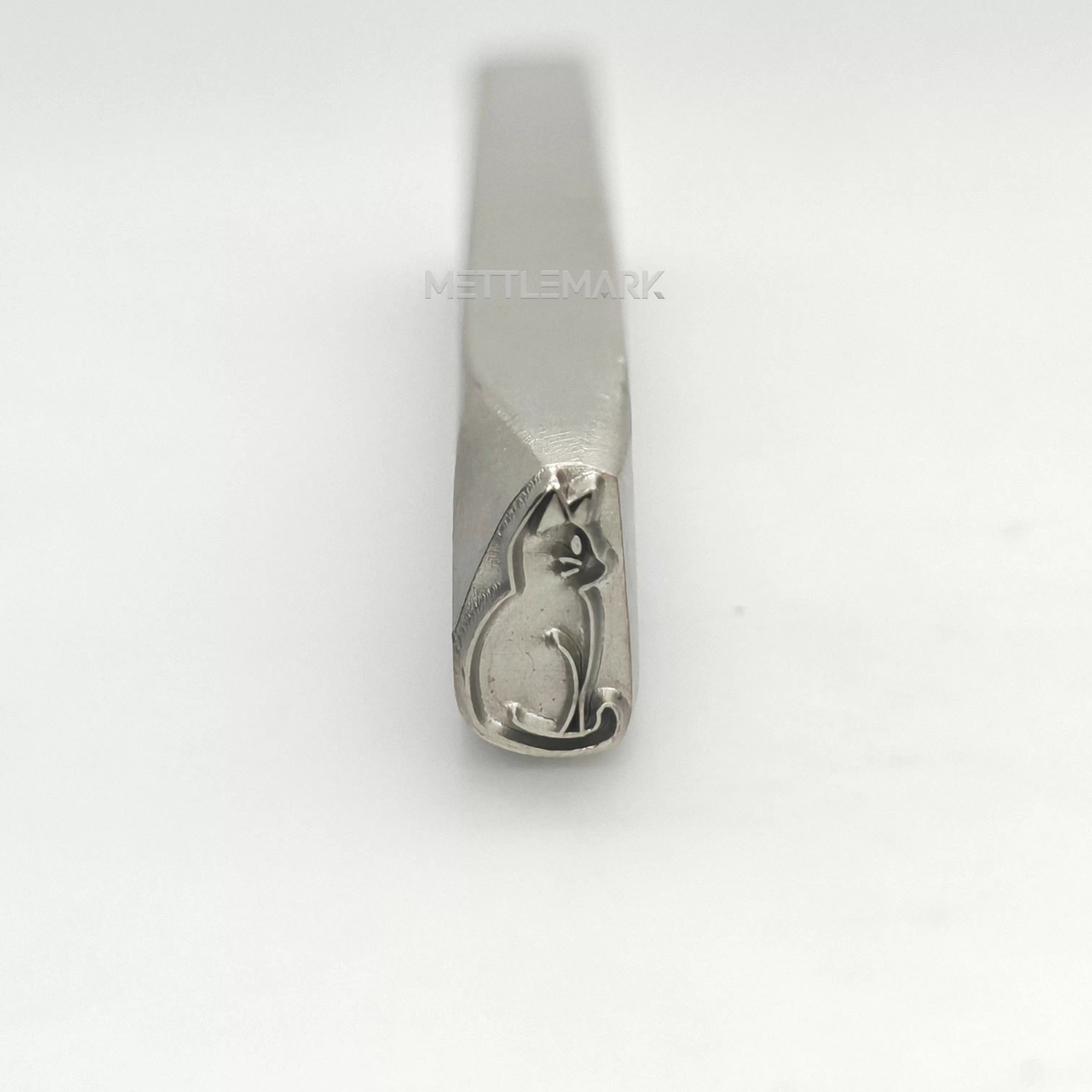 Metal stamping tool with CatSittingKitten