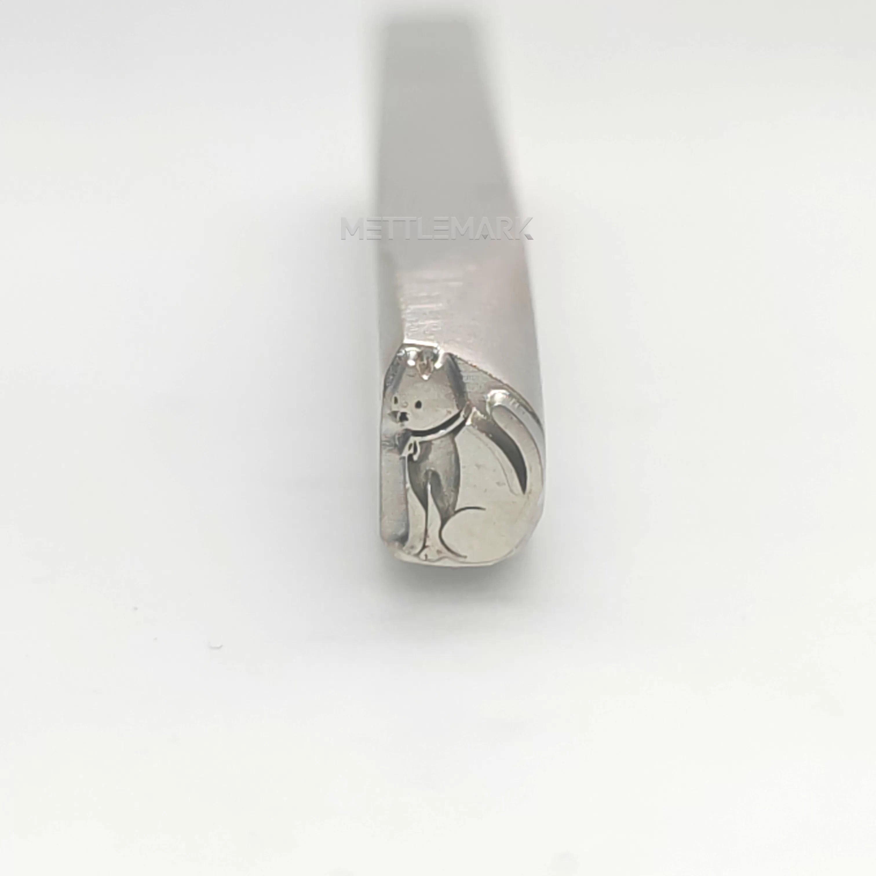 Metal stamping tool with CatSittingKitten