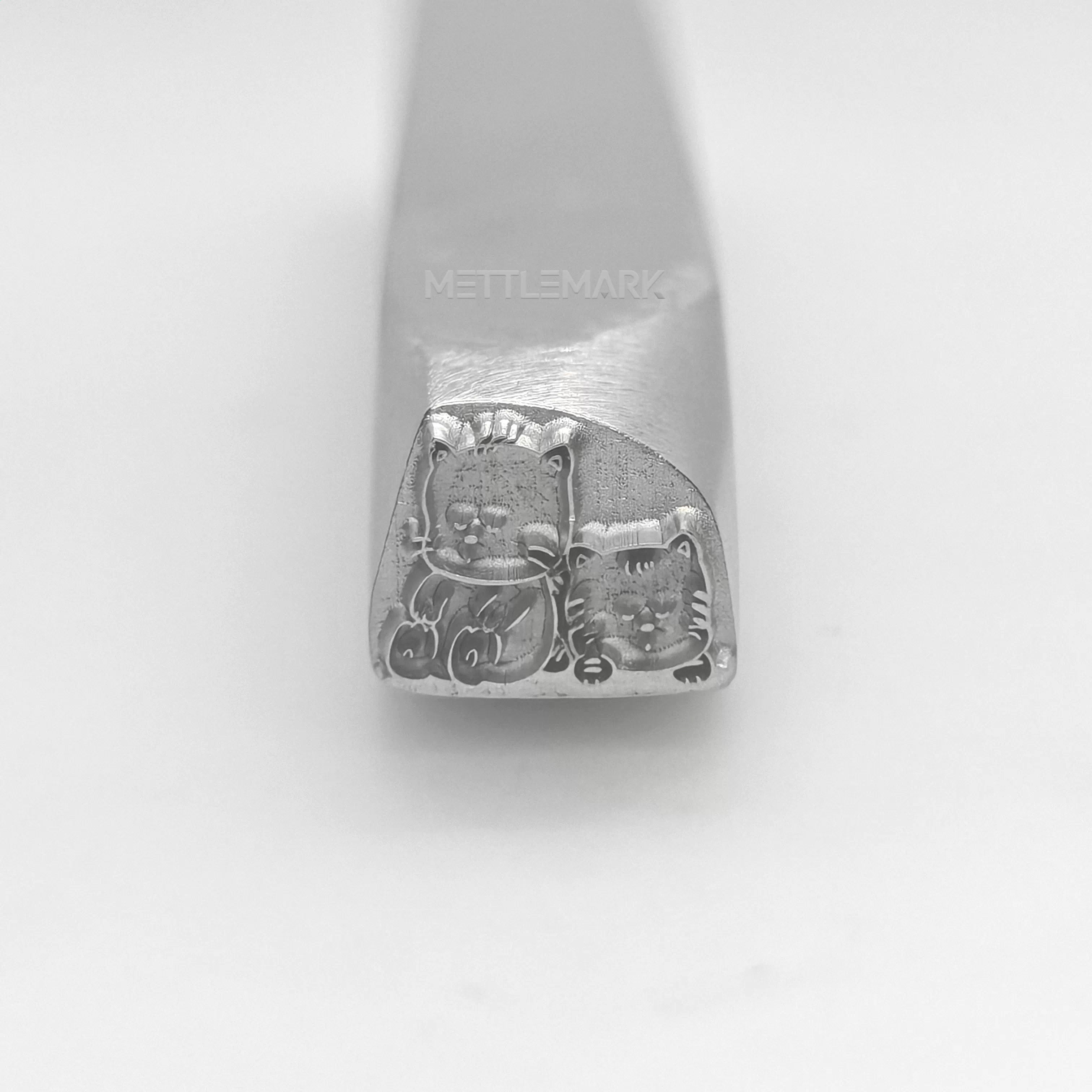 Metal stamping tool with CatSleepingCats