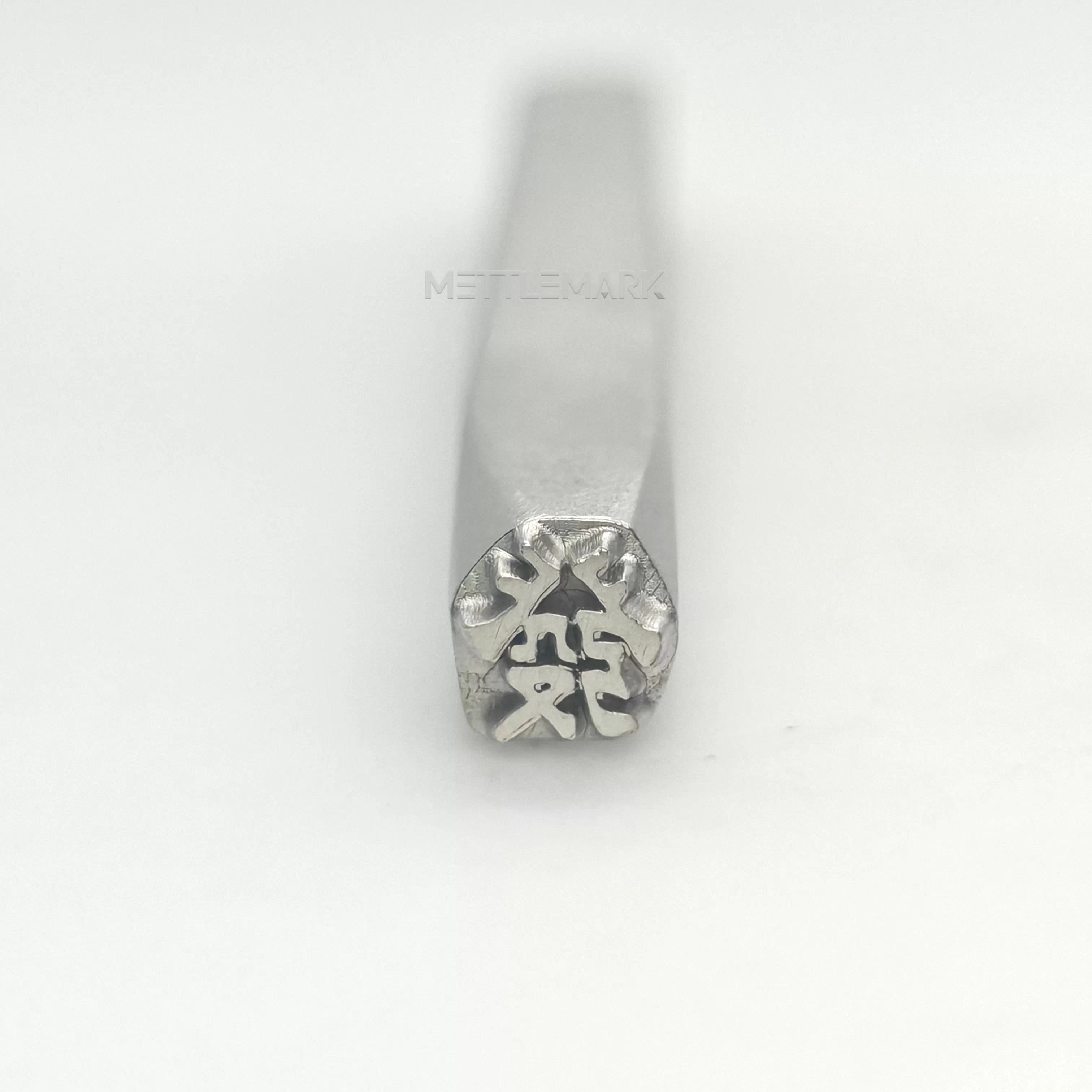 Metal stamping tool with ChineseElements WealthFromAllDirections