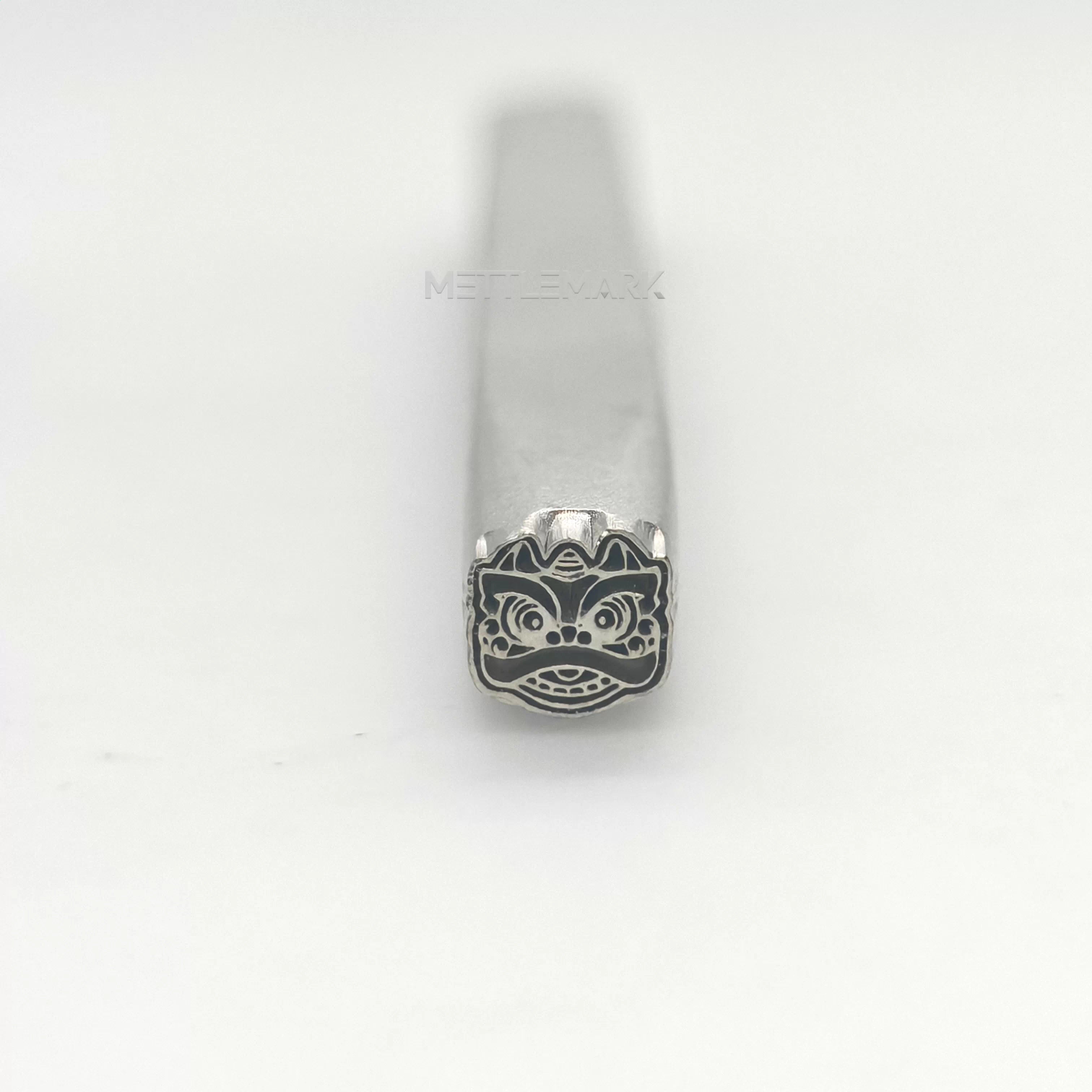 Metal stamping tool with ChineseElements LionAwakening