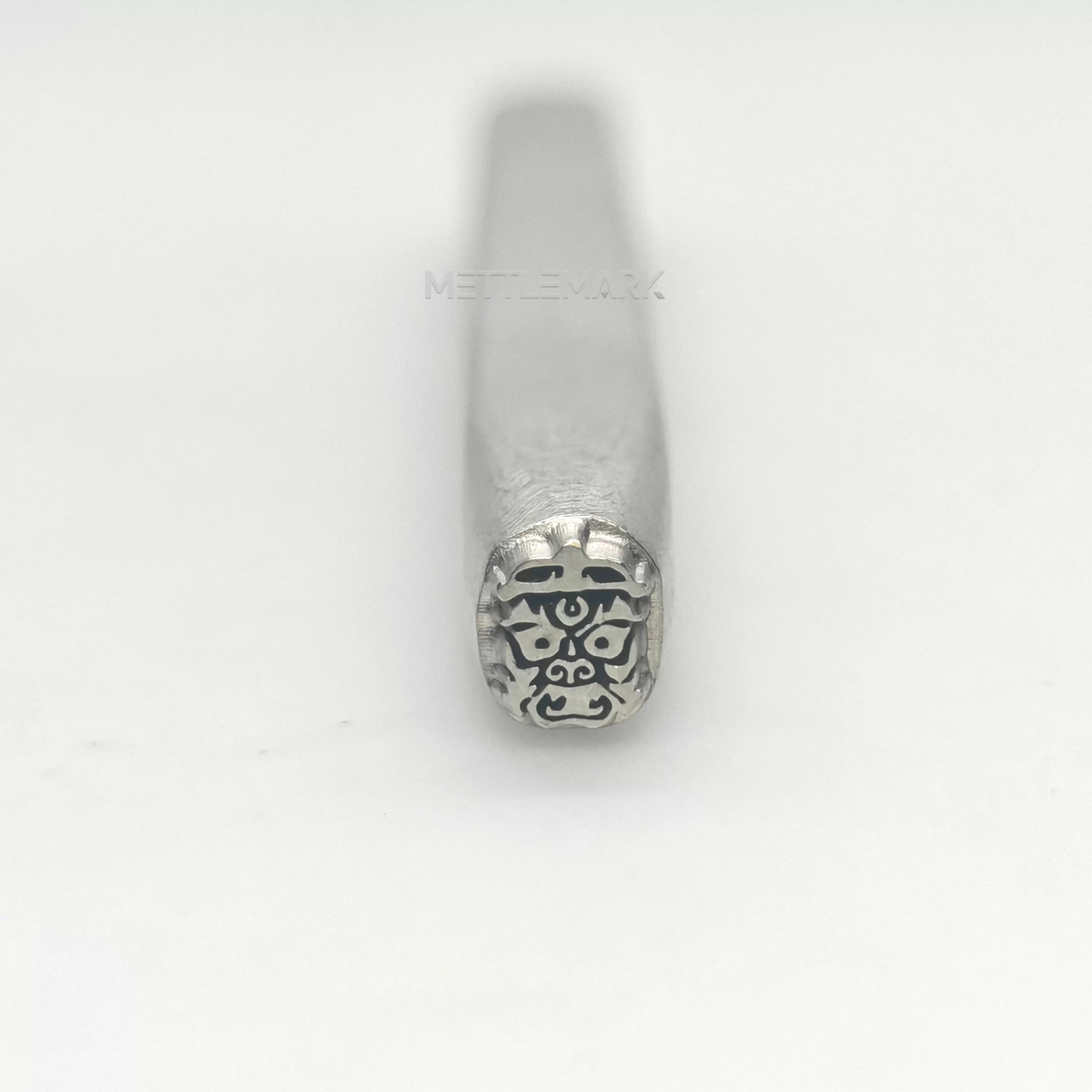 Metal stamping tool with ChineseElements LionAwakening