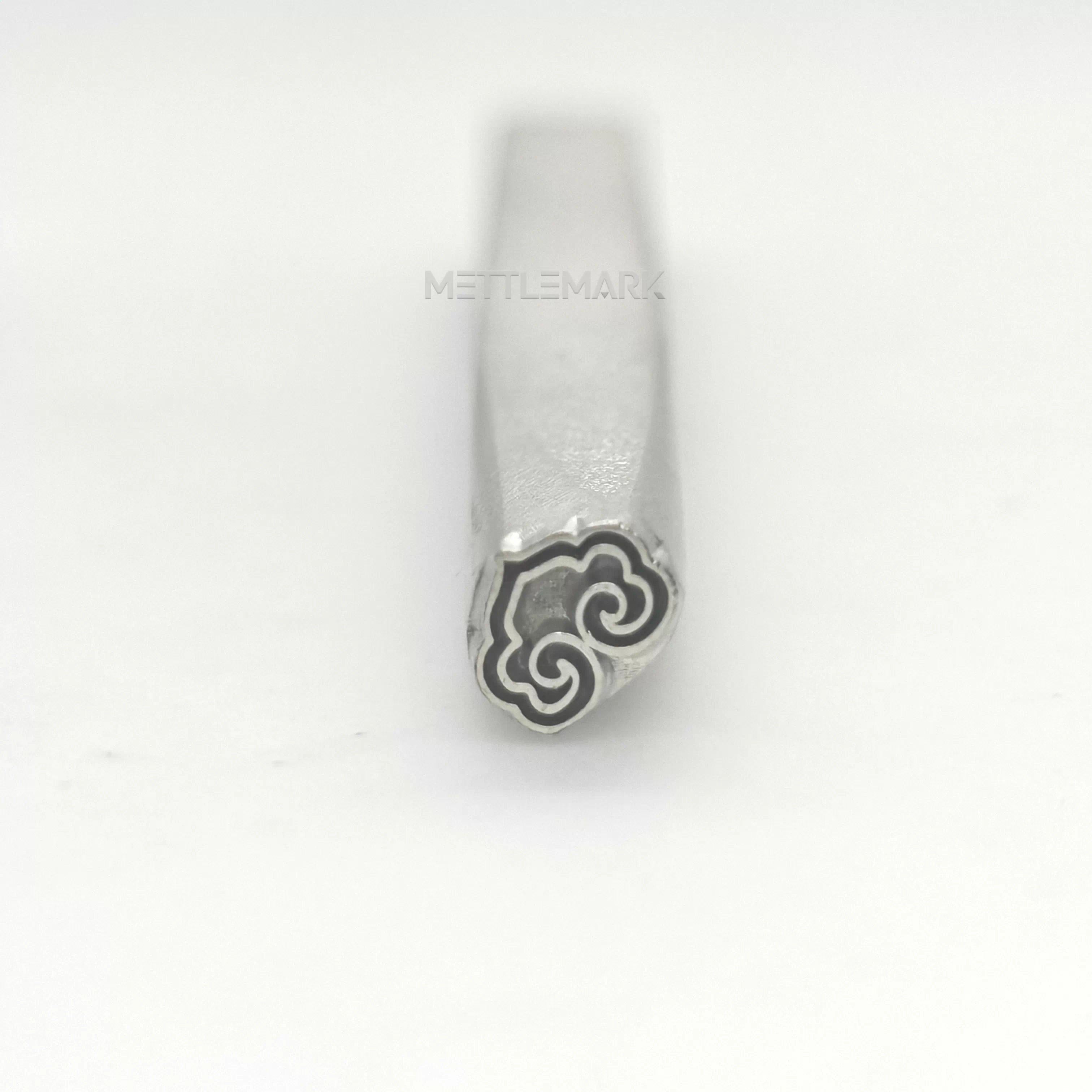 Metal stamping tool with ChineseElements AuspiciousClouds