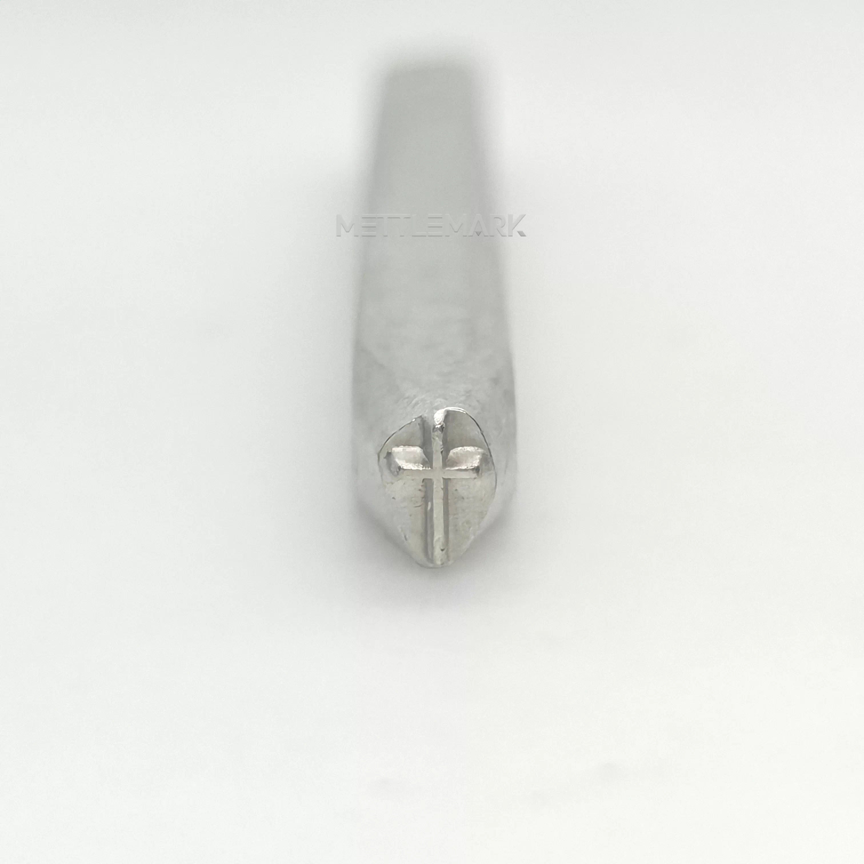 Metal stamping tool with Cross