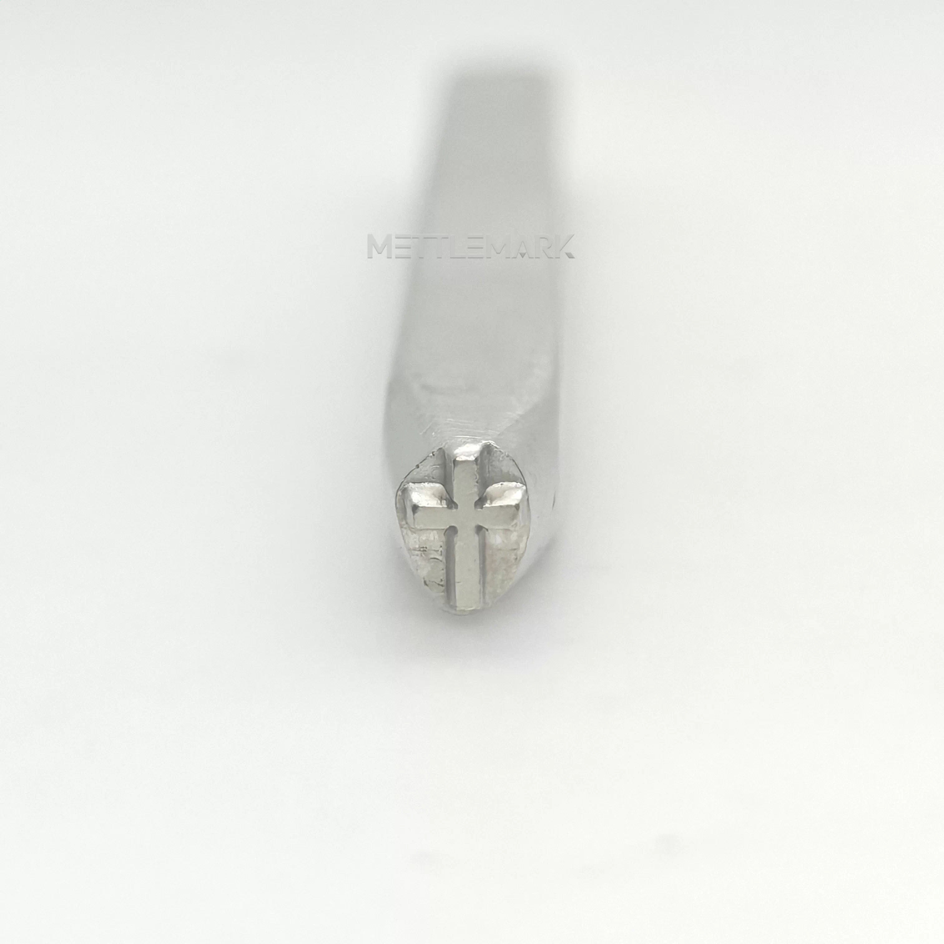 Metal stamping tool with Cross