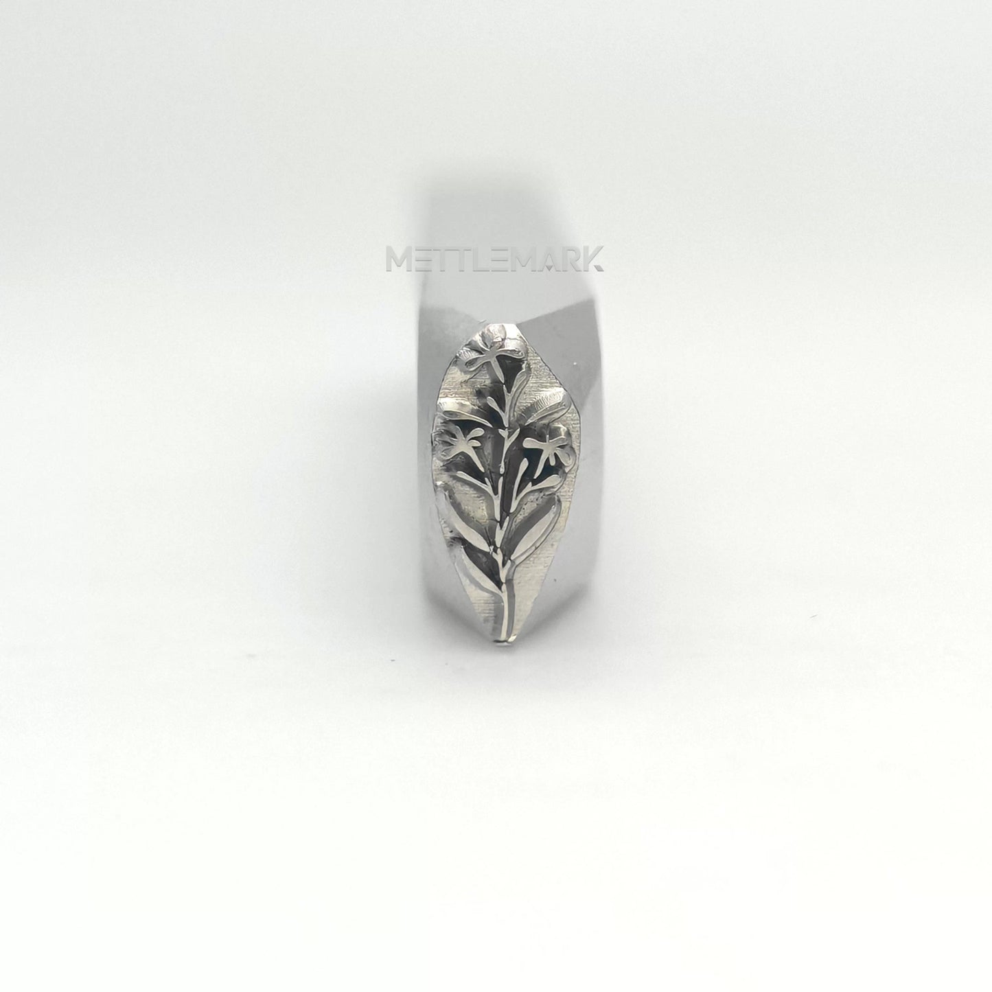 Custom Metal Design Stamp A Flower On A Branch- Memk-1196
