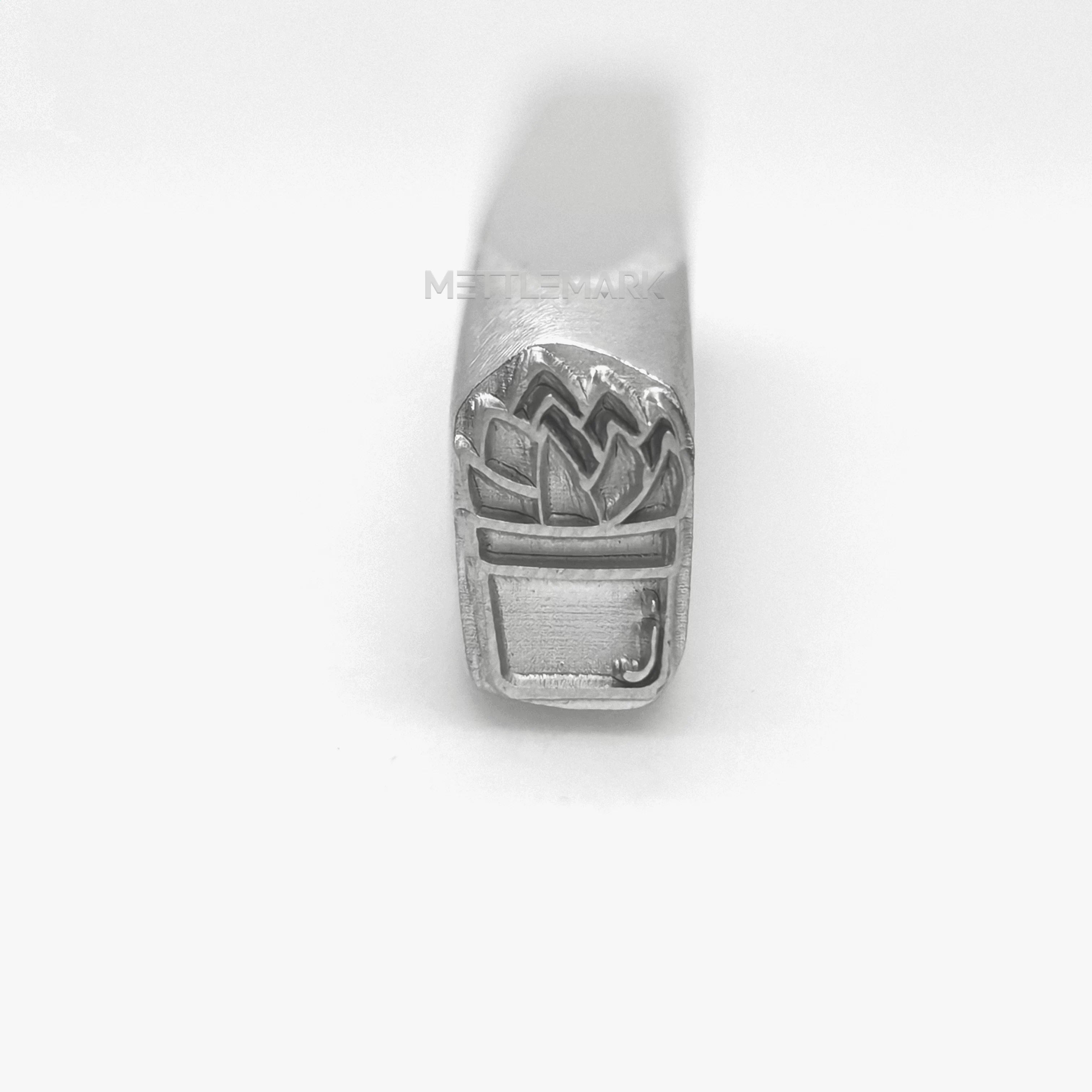 Metal stamping tool with FlowersAloeVera