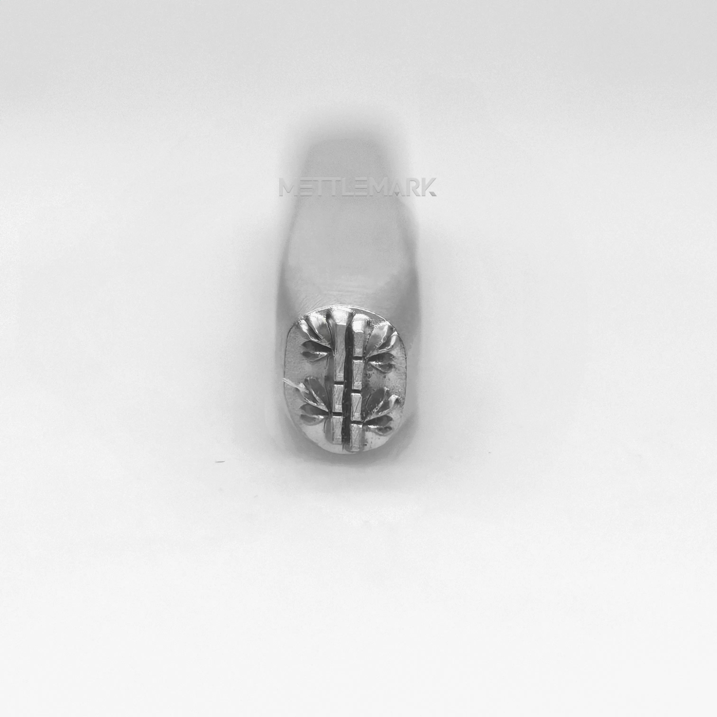 Metal stamping tool with FlowersBamboo