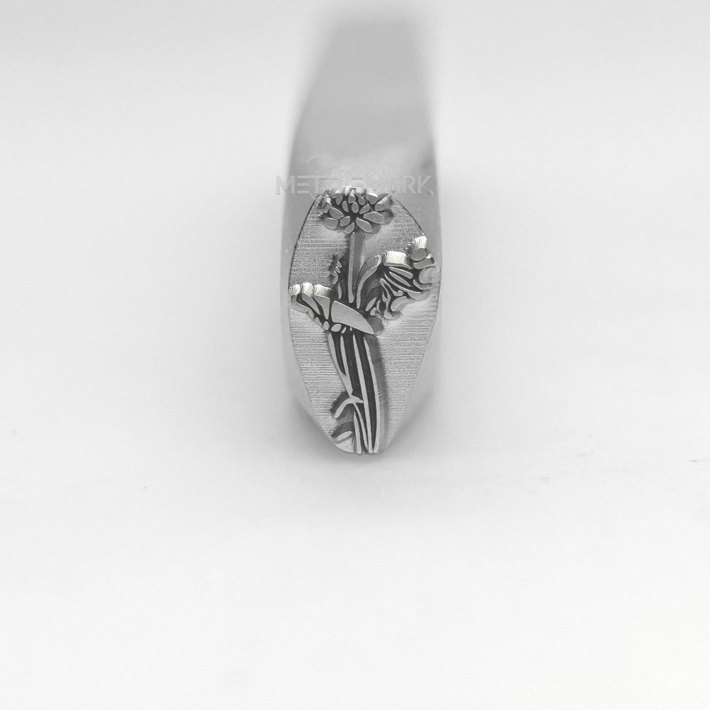 Custom Metal Design Stamp Flowers - Memk-1275