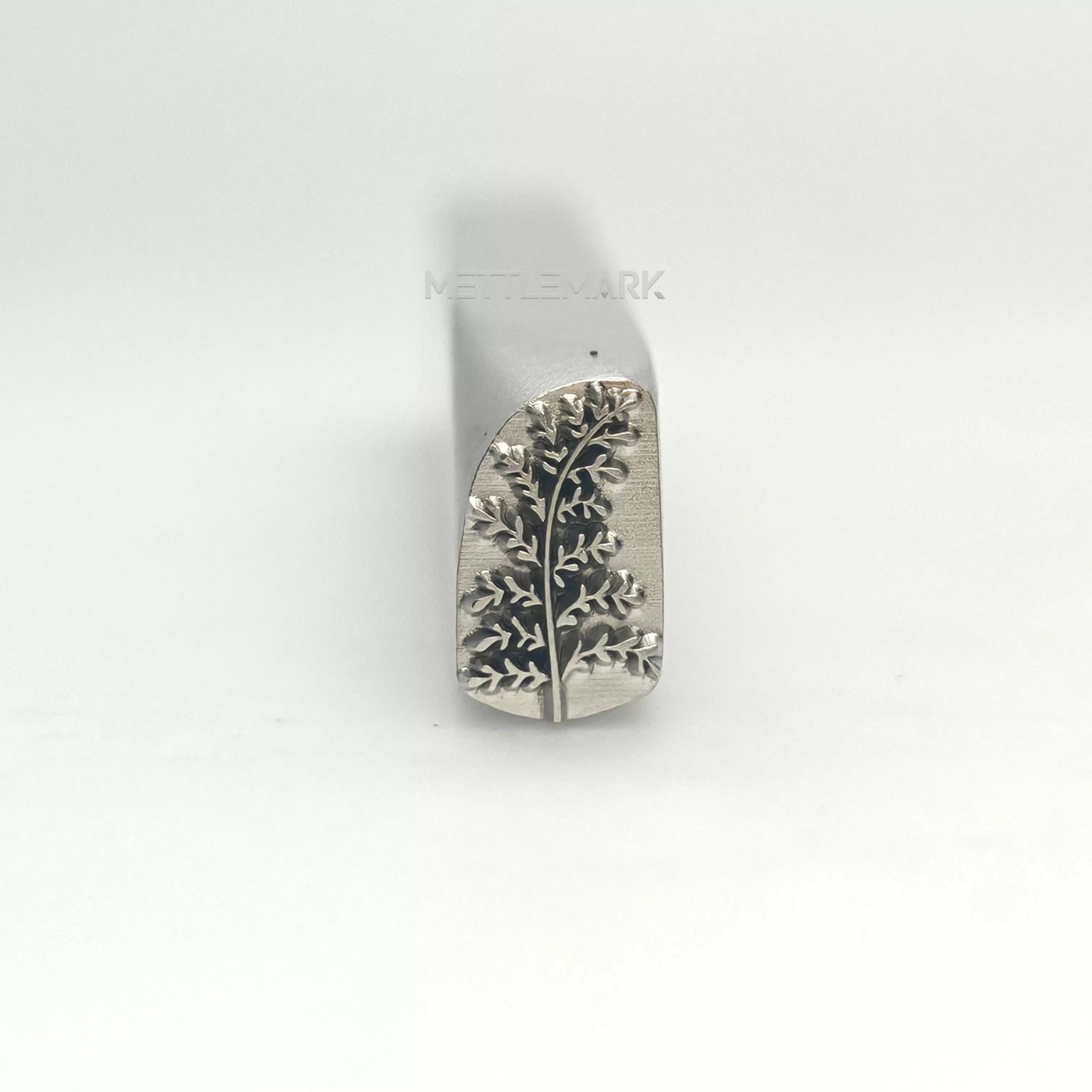 Metal stamping tool with FlowersPineTree