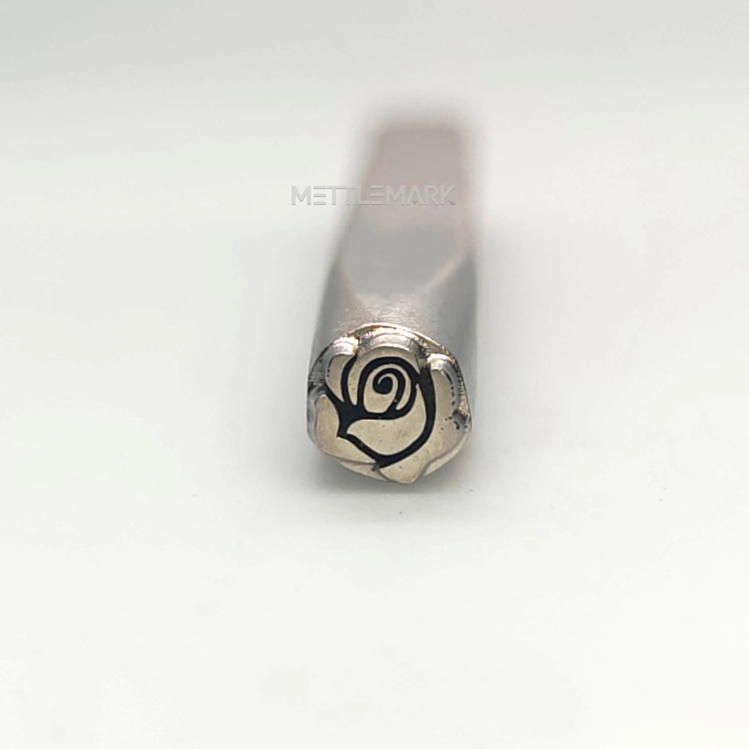 Metal stamping tool with FlowersRoseStroke