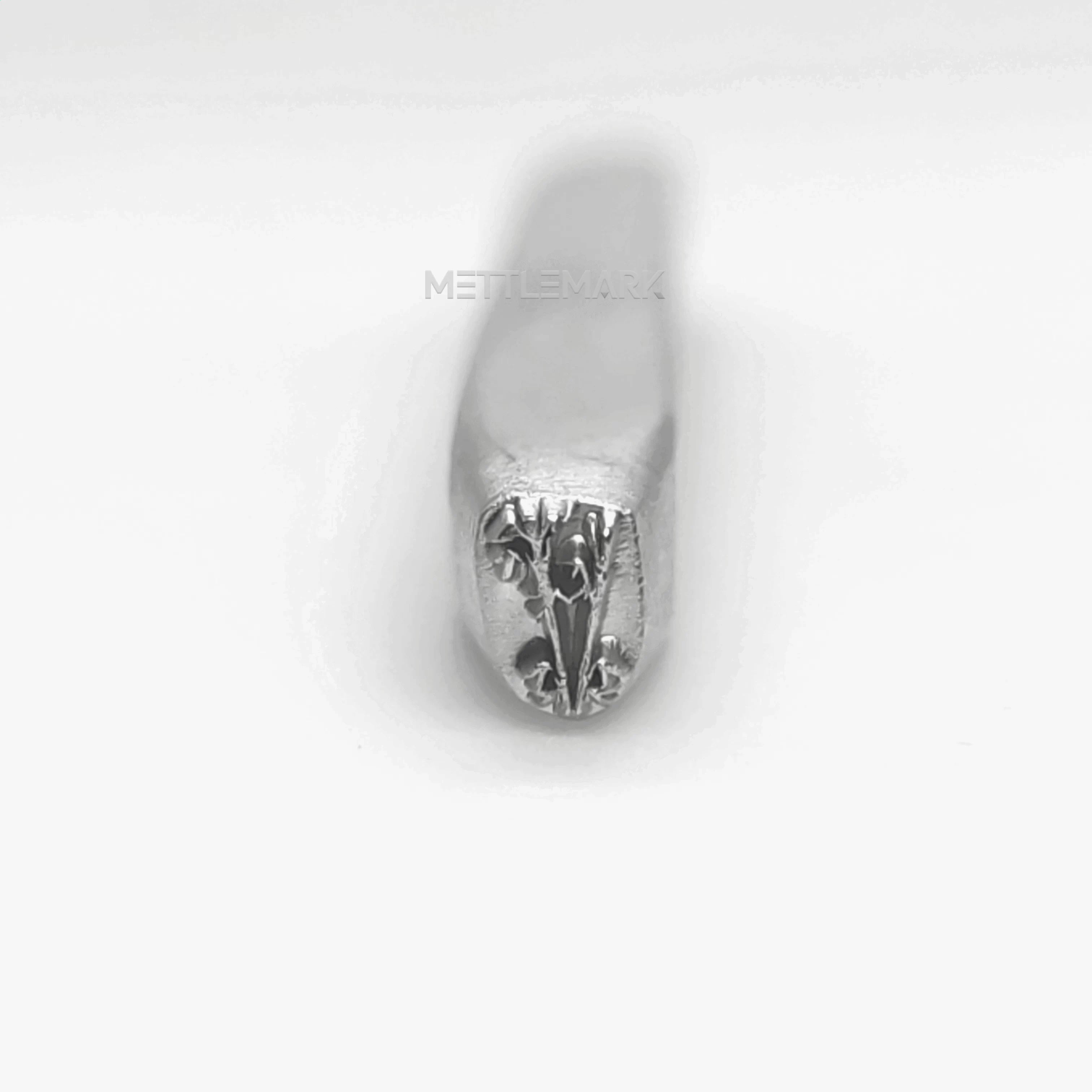 Metal stamping tool with FlowersSmallTree1