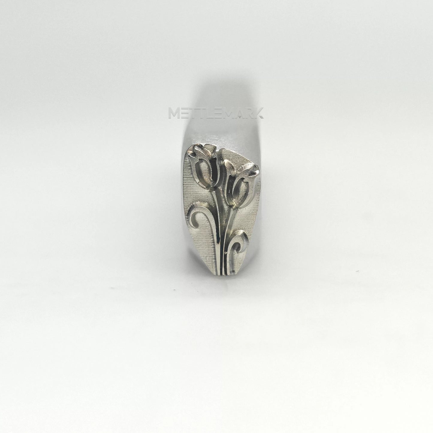 Custom Metal Design Stamp Flowers Tulip 1 - Memk-1287