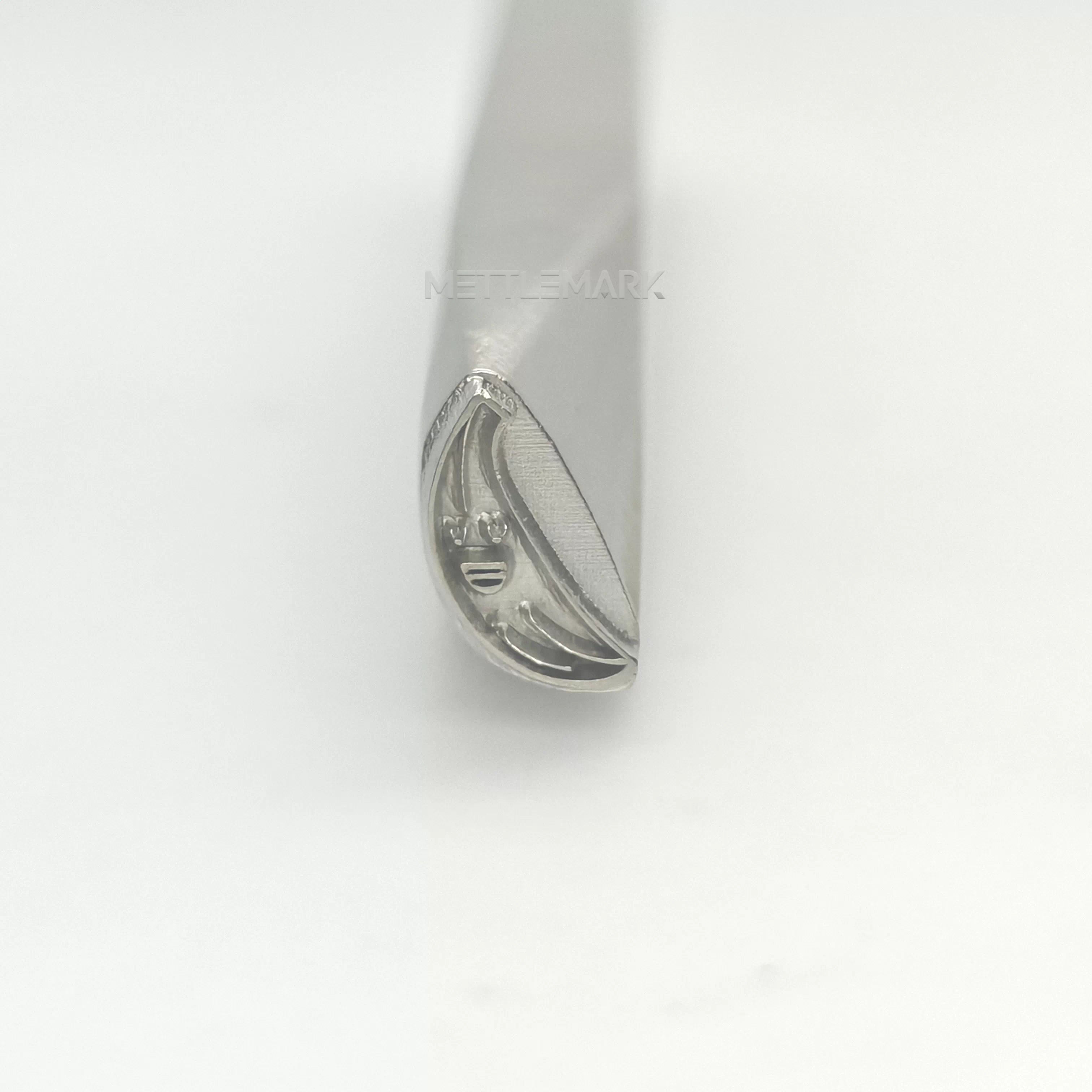 Metal stamping tool with FoodAndWaterSmileyFaceAndBanana