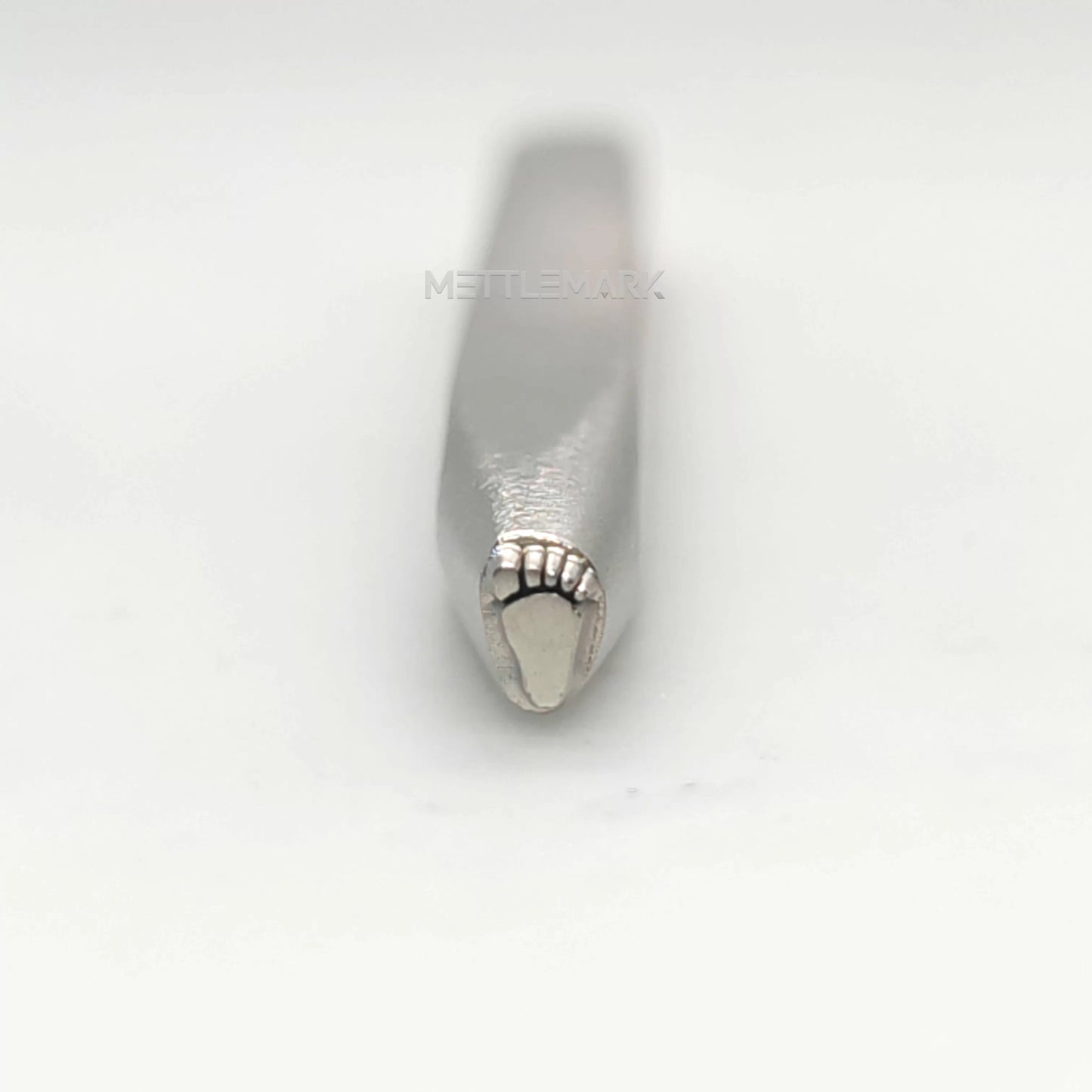 Custom Metal Design Stamp Footprints Left - Memk-0992