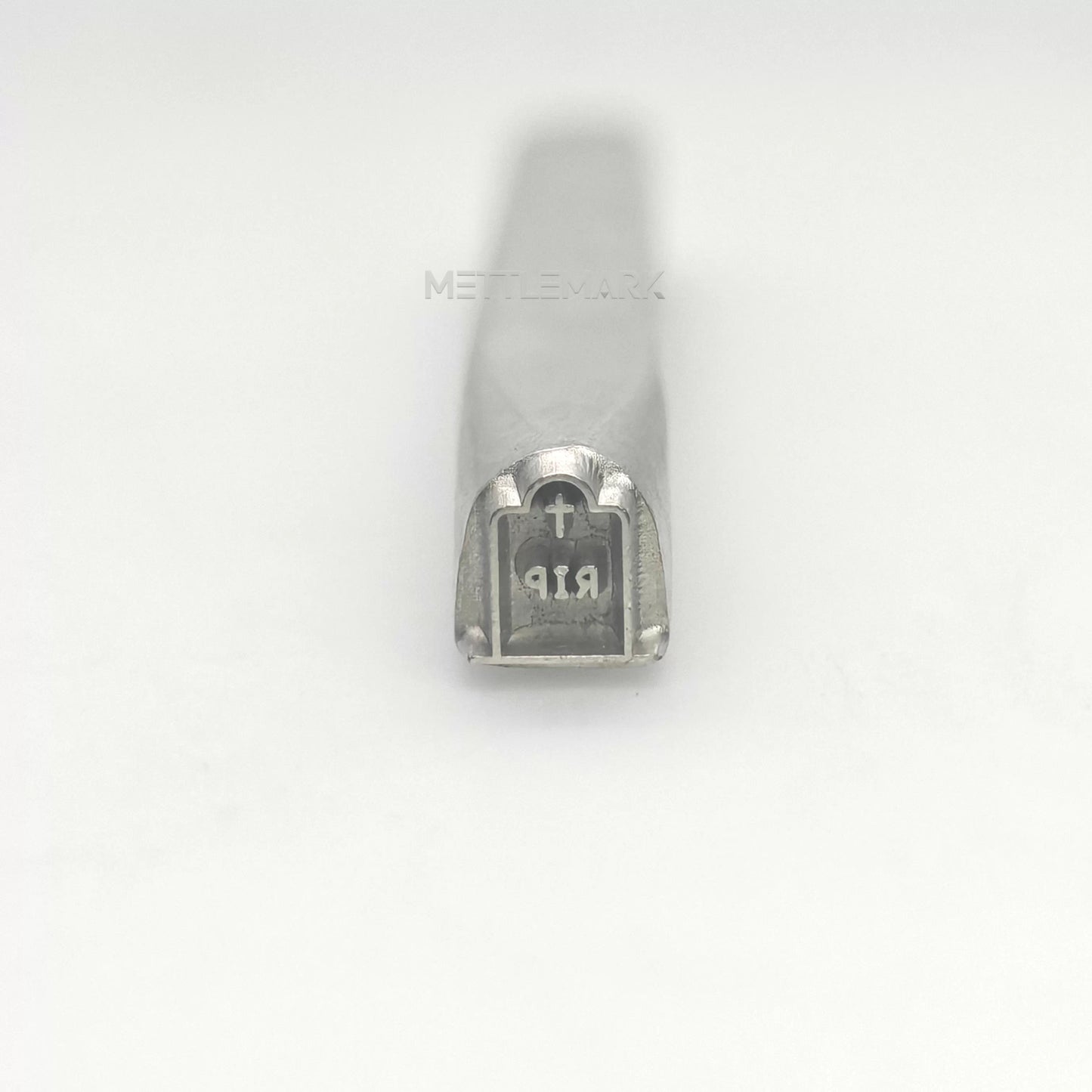 Custom Metal Stamp Halloween Cross Tombstone 7 Symbol Metal Design Stamp - Memk-0010