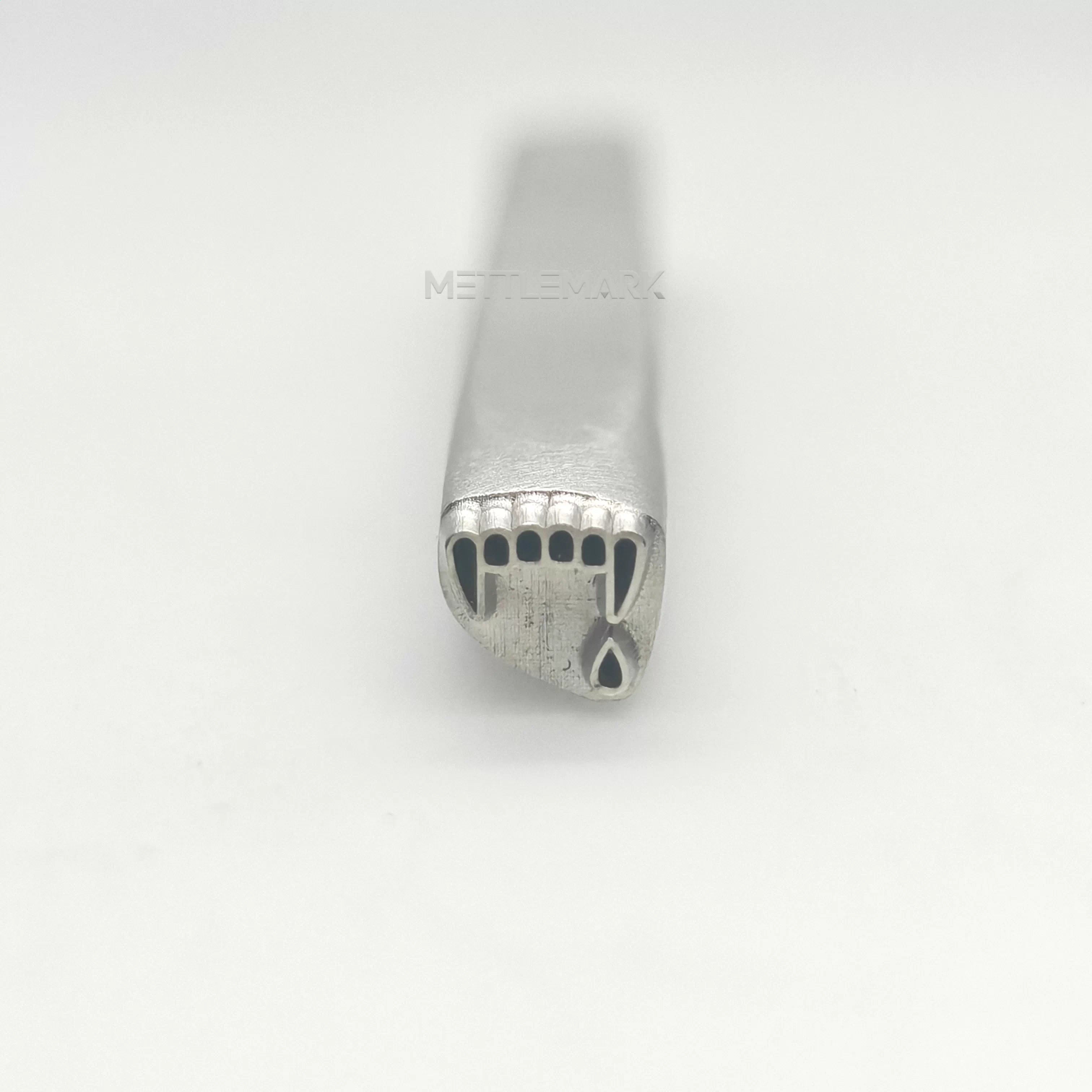 Metal stamping tool with Halloween DevilsClawExclamationMark