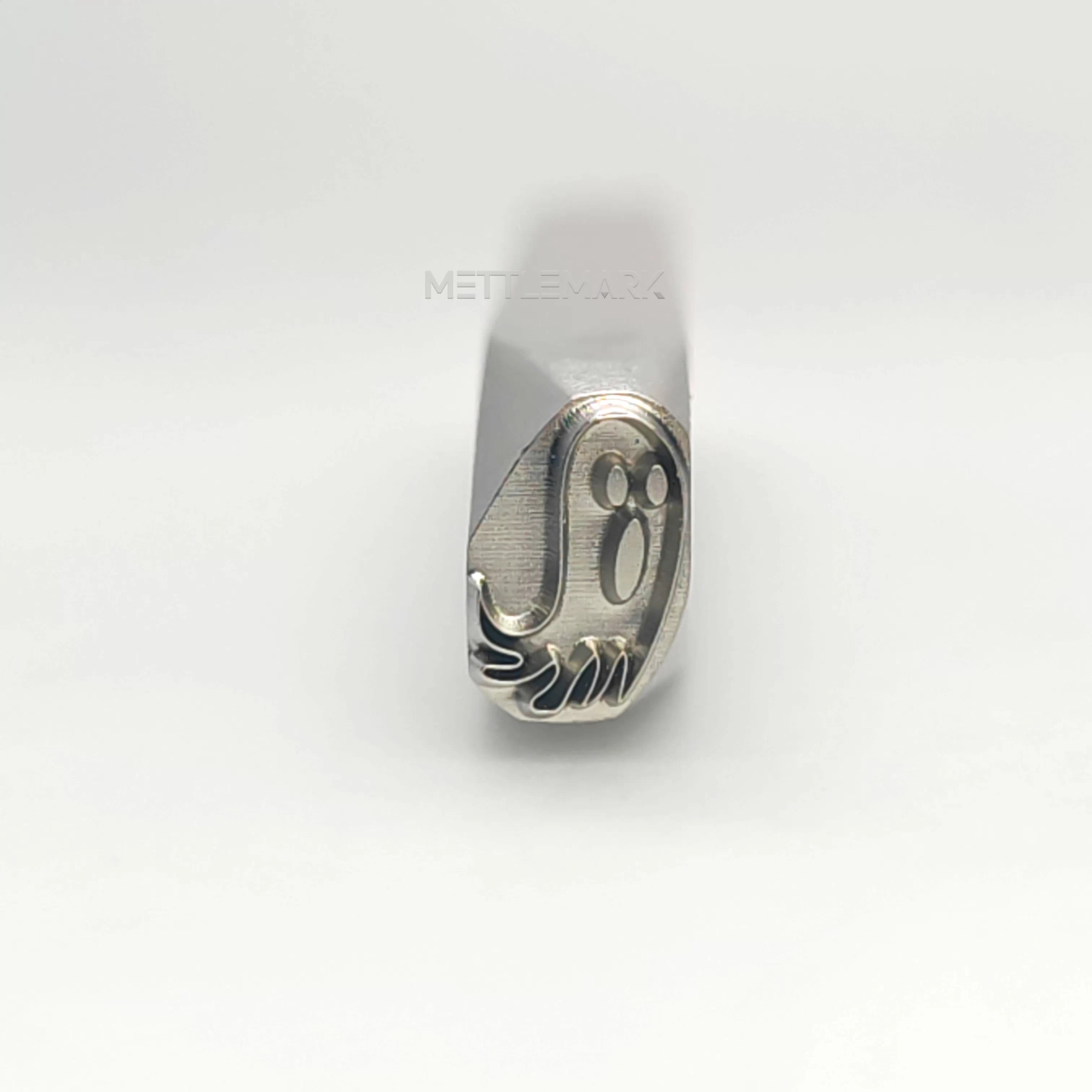 Custom Metal Stamp Halloween Ghost 1 Symbol Metal Design Stamp - Memk-0020