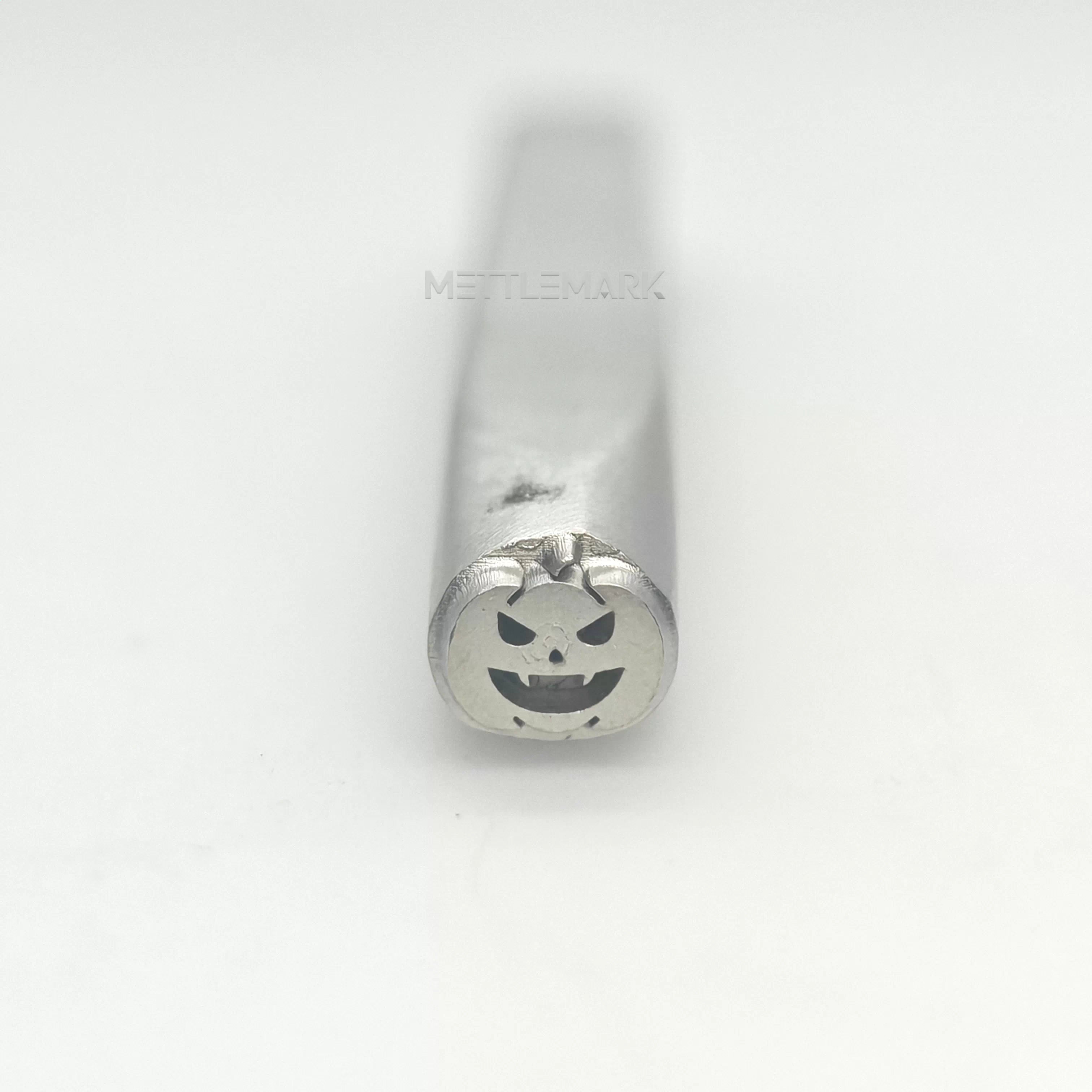 Metal stamping tool with Halloween GhostFacePumpkin