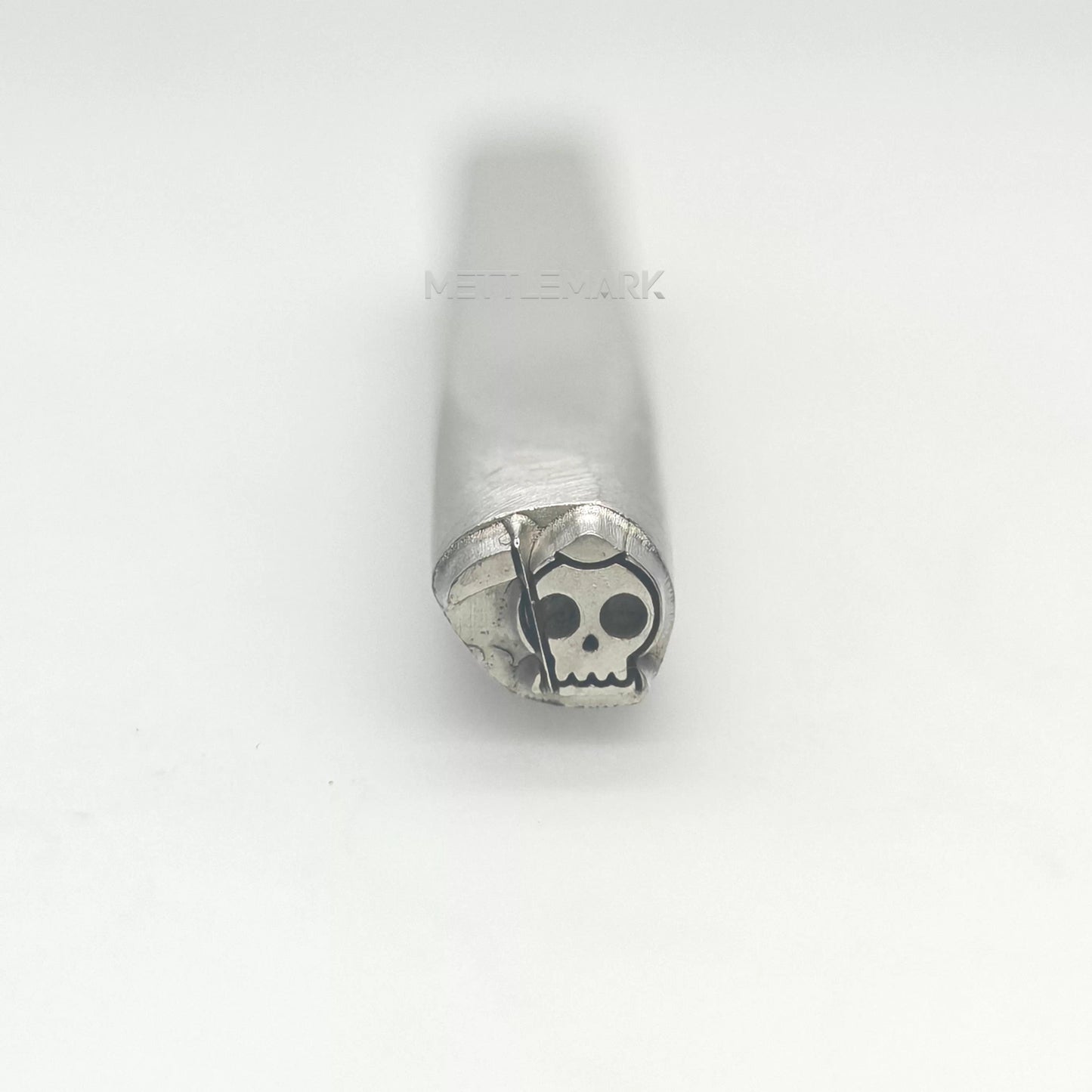 Custom Metal Stamp Halloween Grim Reaper Symbol Metal Design Stamp - Memk-0034