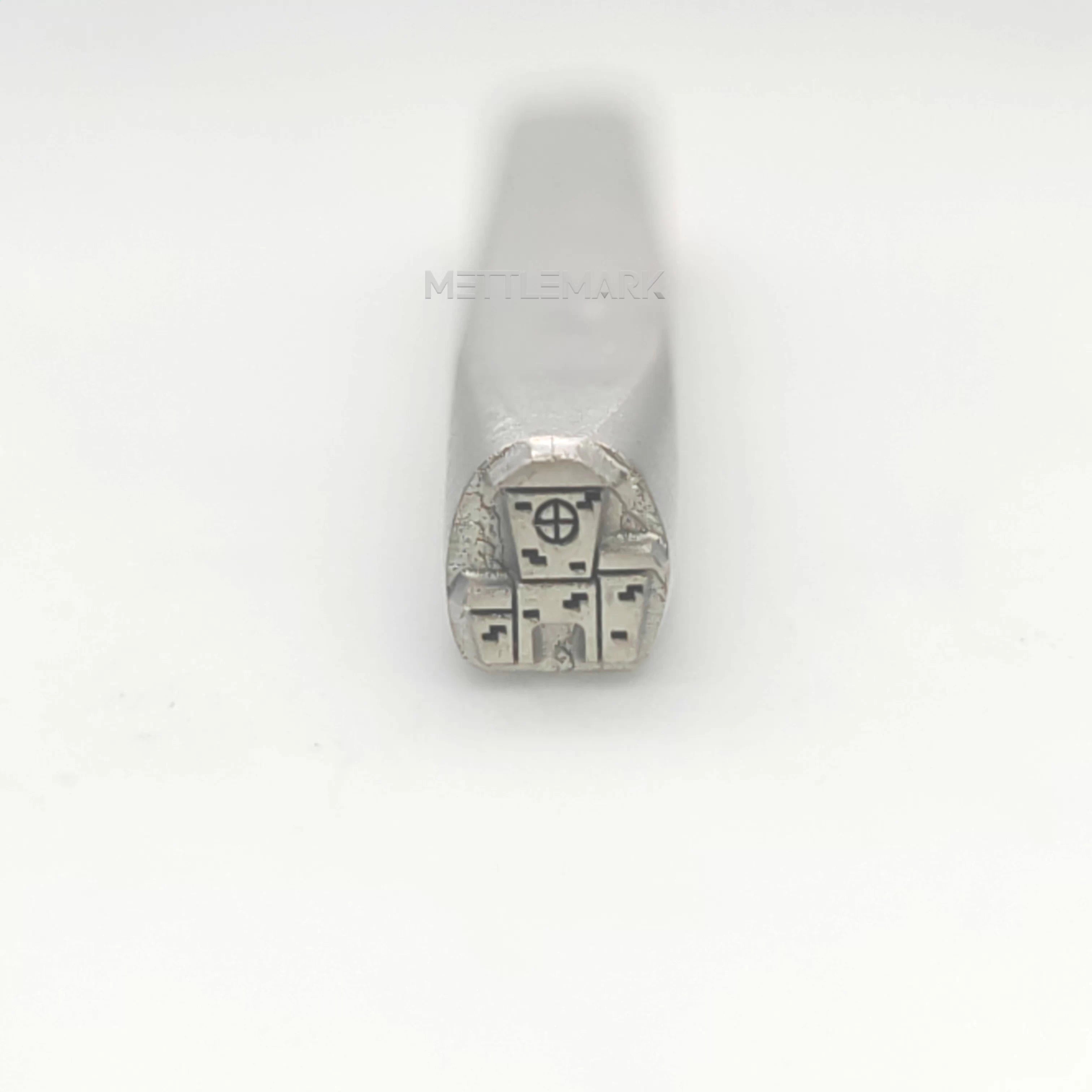 Metal stamping tool with Halloween HauntedHouse
