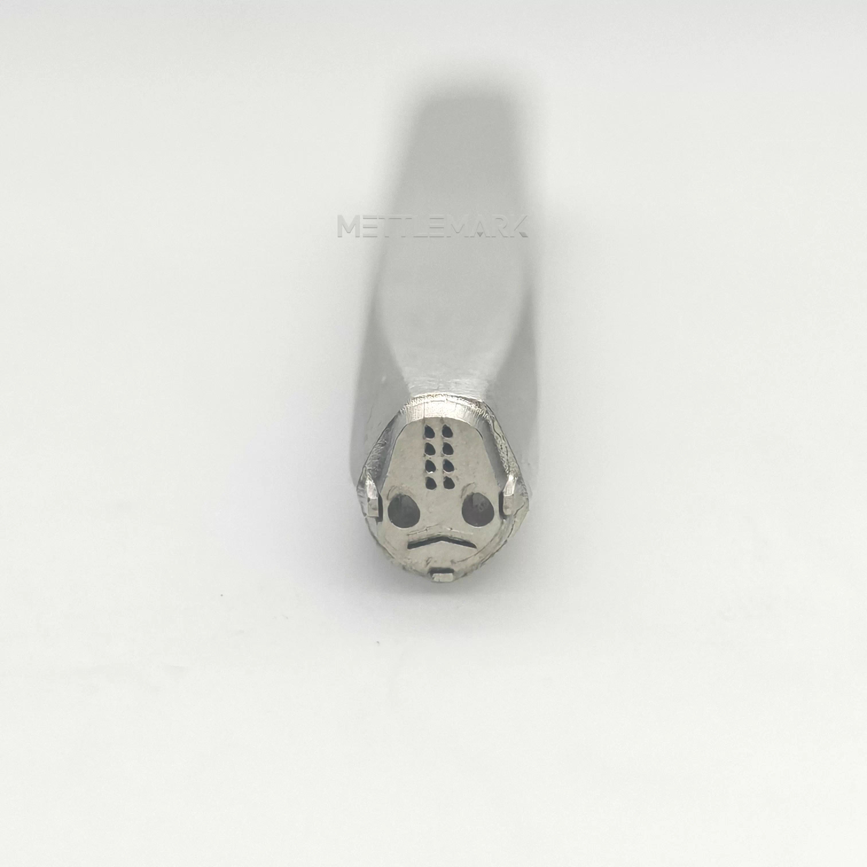Metal stamping tool with Halloween Skull