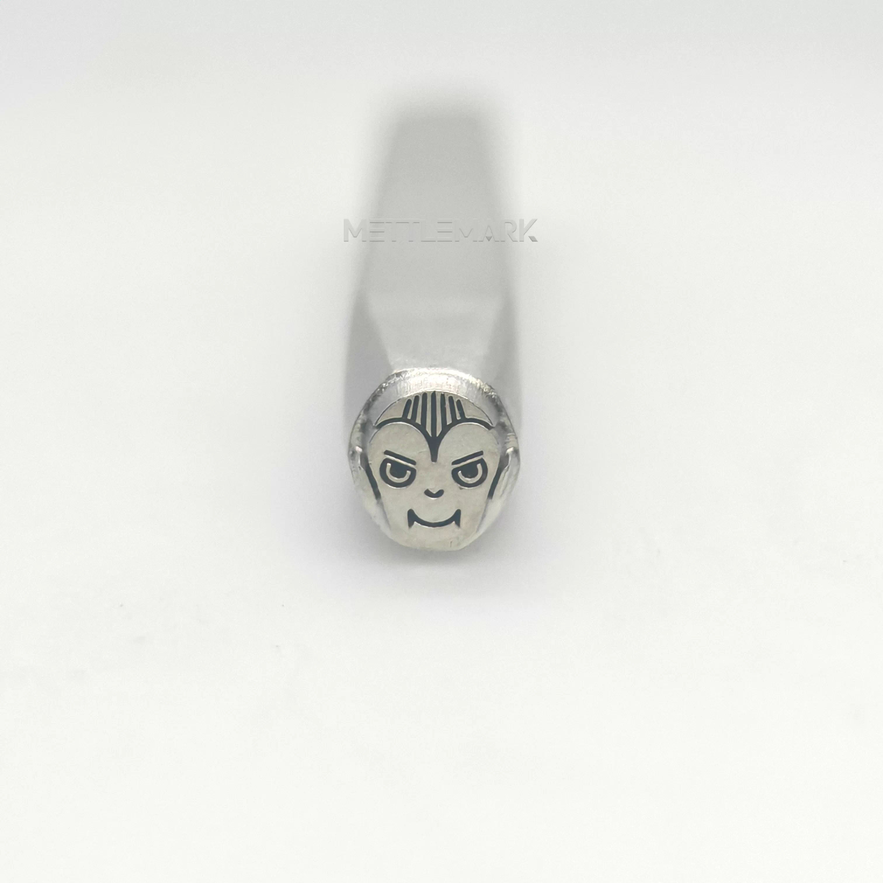 Metal stamping tool with Halloween Skull
