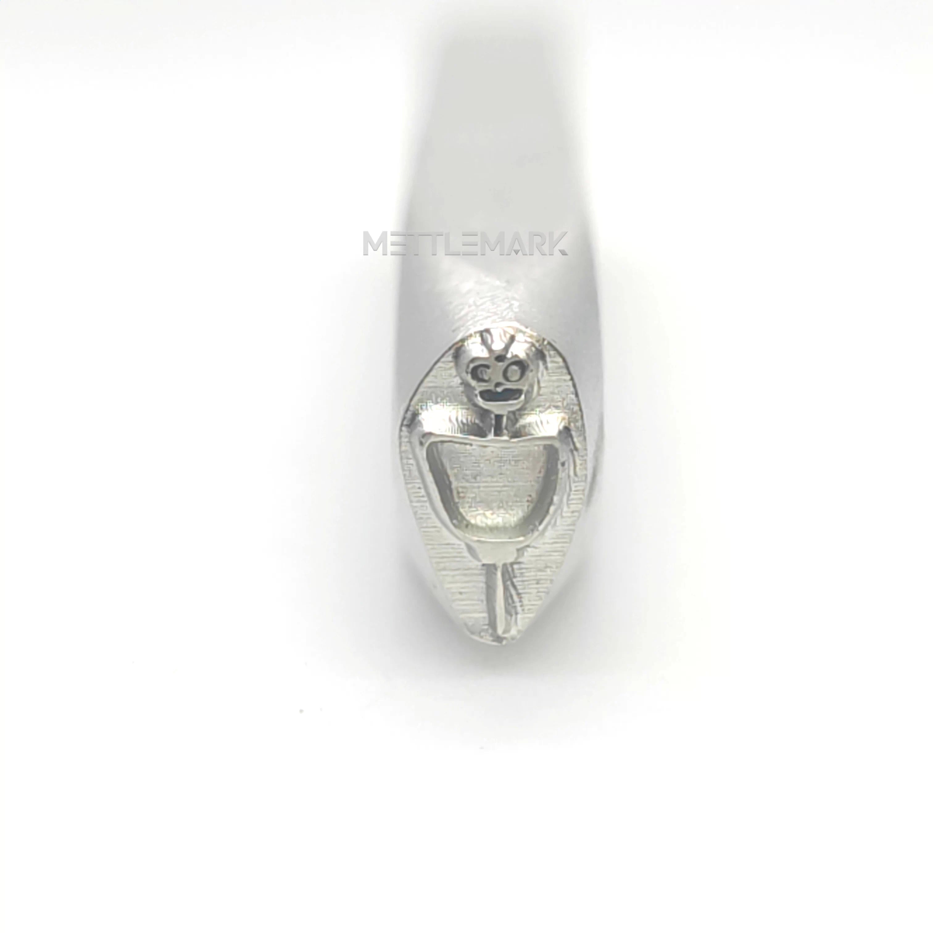 Metal stamping tool with Halloween SkullWand