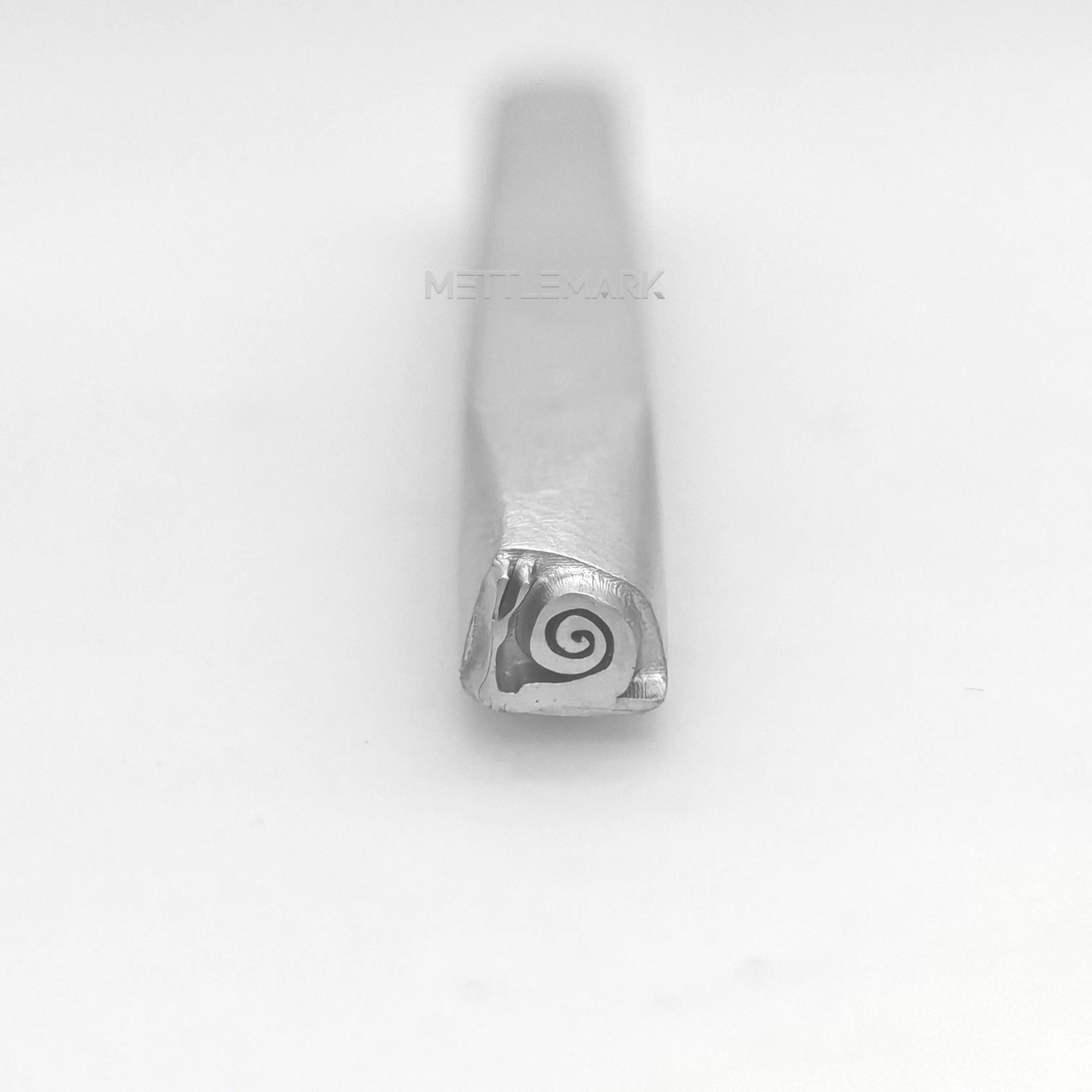 Metal stamping tool with insects snails