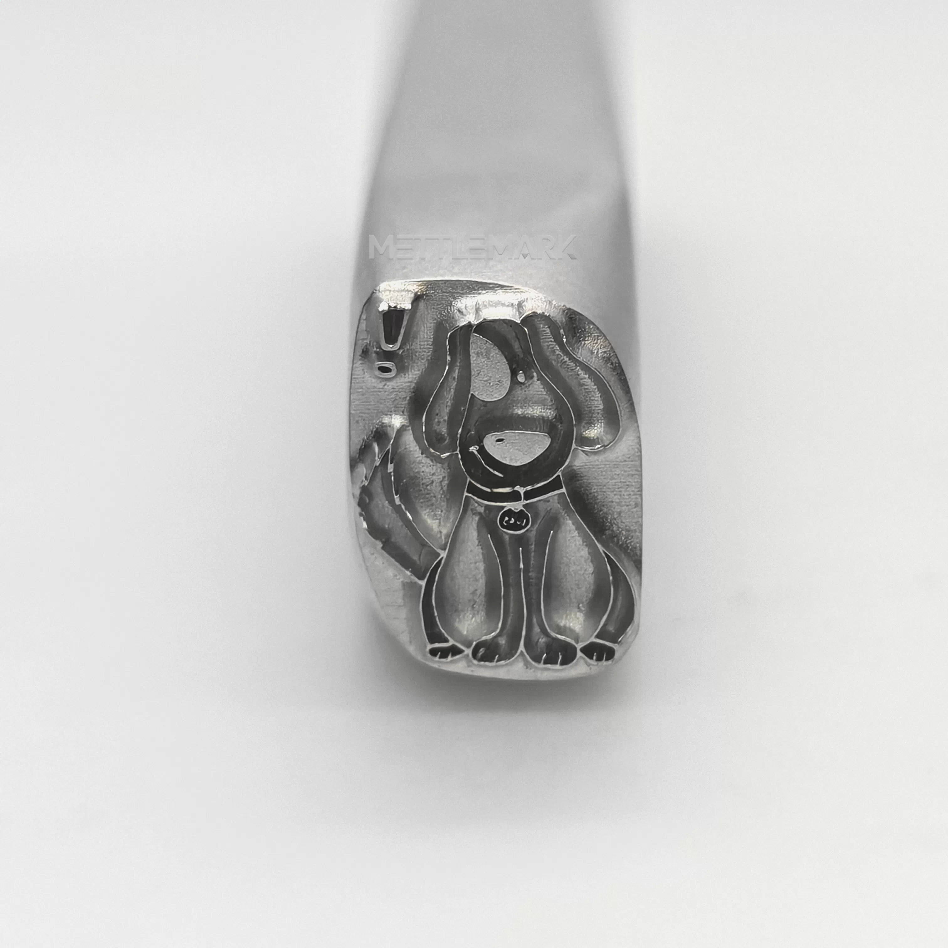 Metal stamping tool with Dog