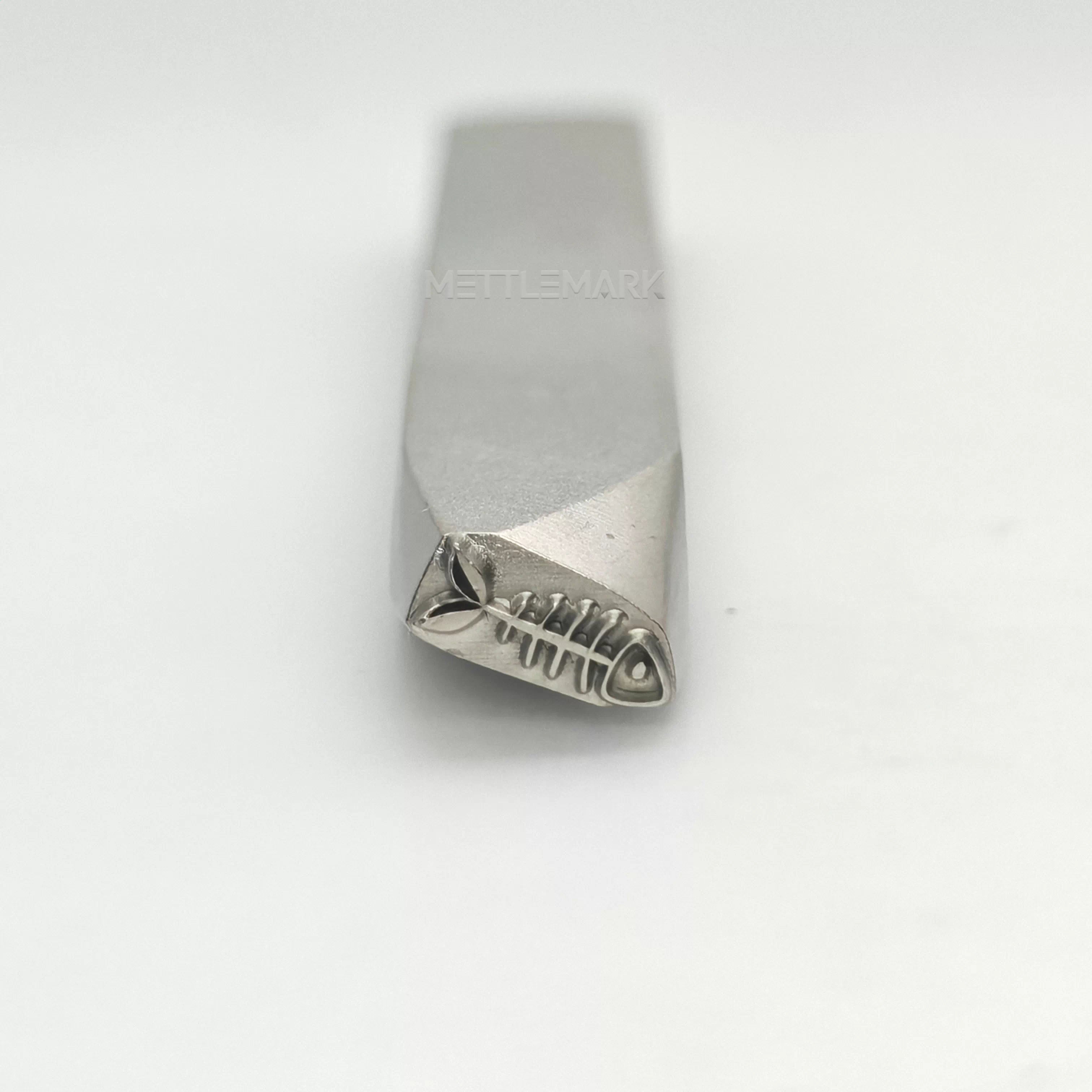 Metal stamp with Fish bones